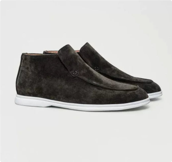 Men's Penny Loafers - Comfortable Flat Heel Loafer Shoes