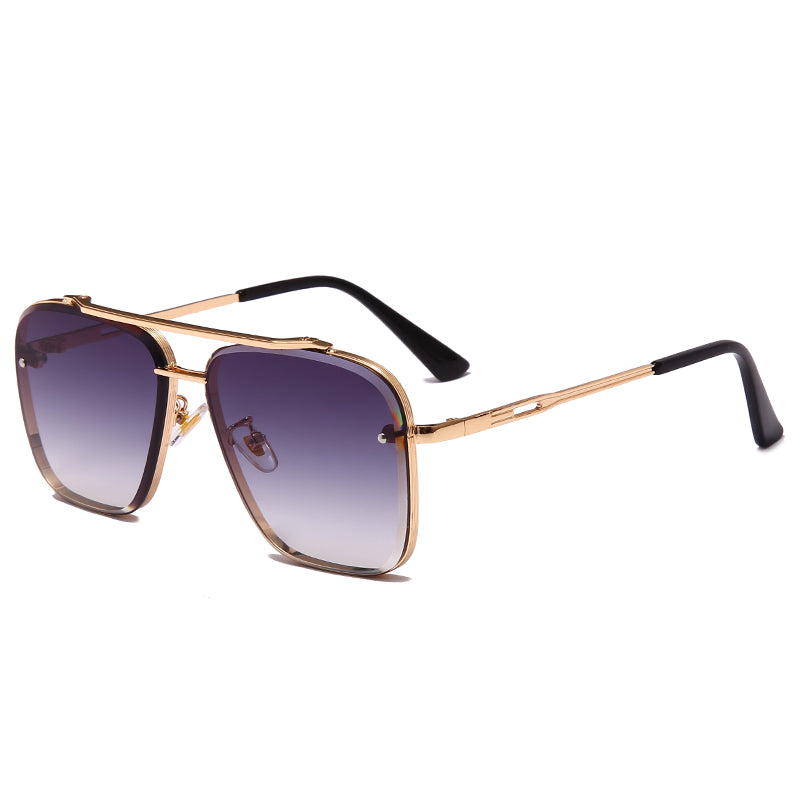 Men's Metal Pilot Sunglasses