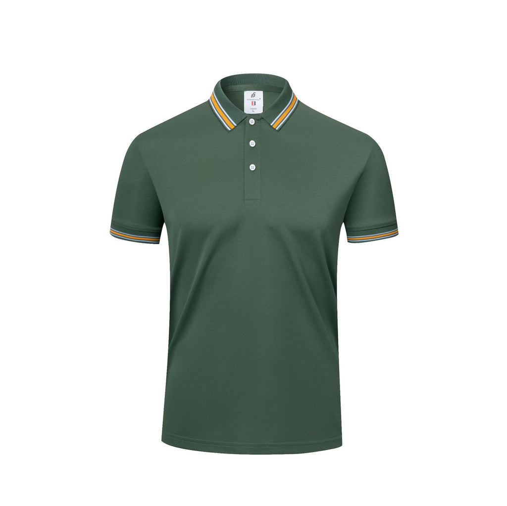 Men's Short-Sleeved Lapel Polo Shirt