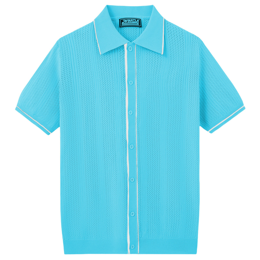 Men's Knit Polo Shirt