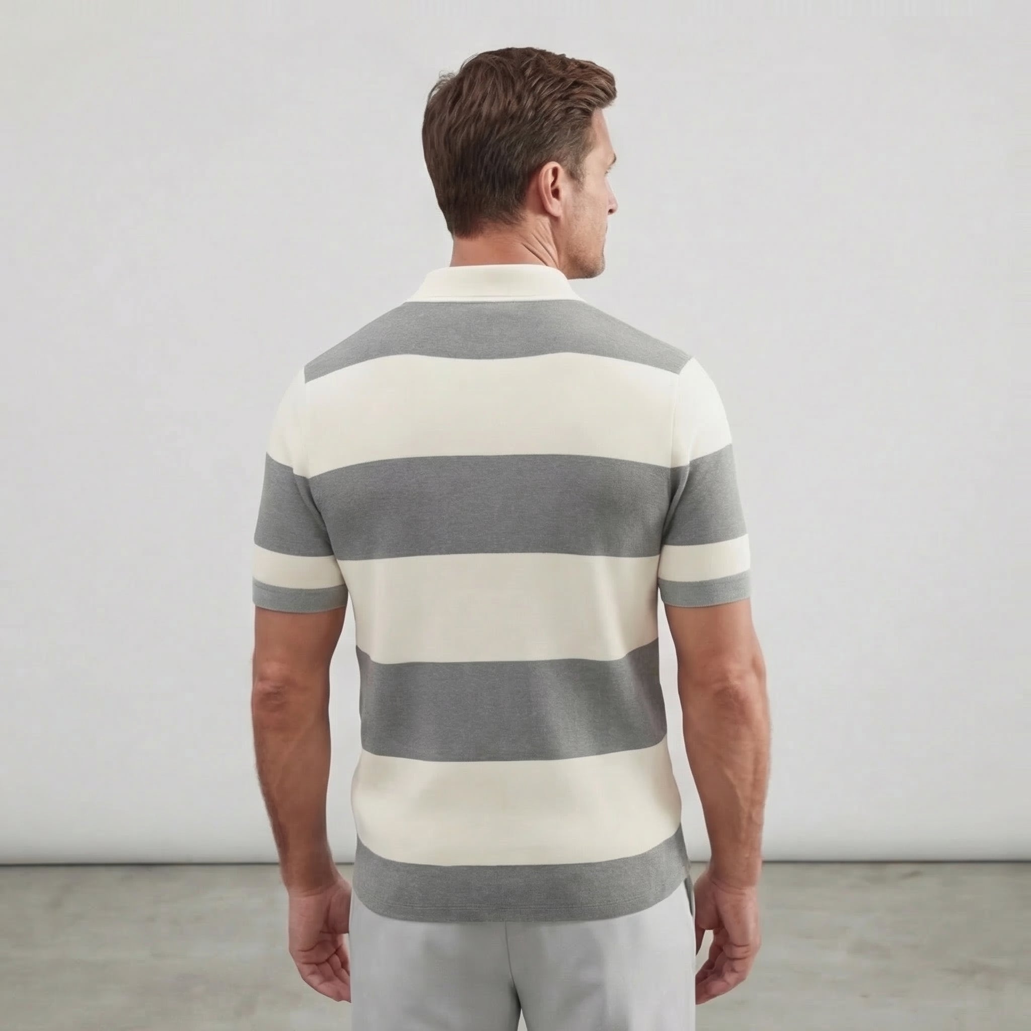 Men's Trendy Knitted Polo Shirt