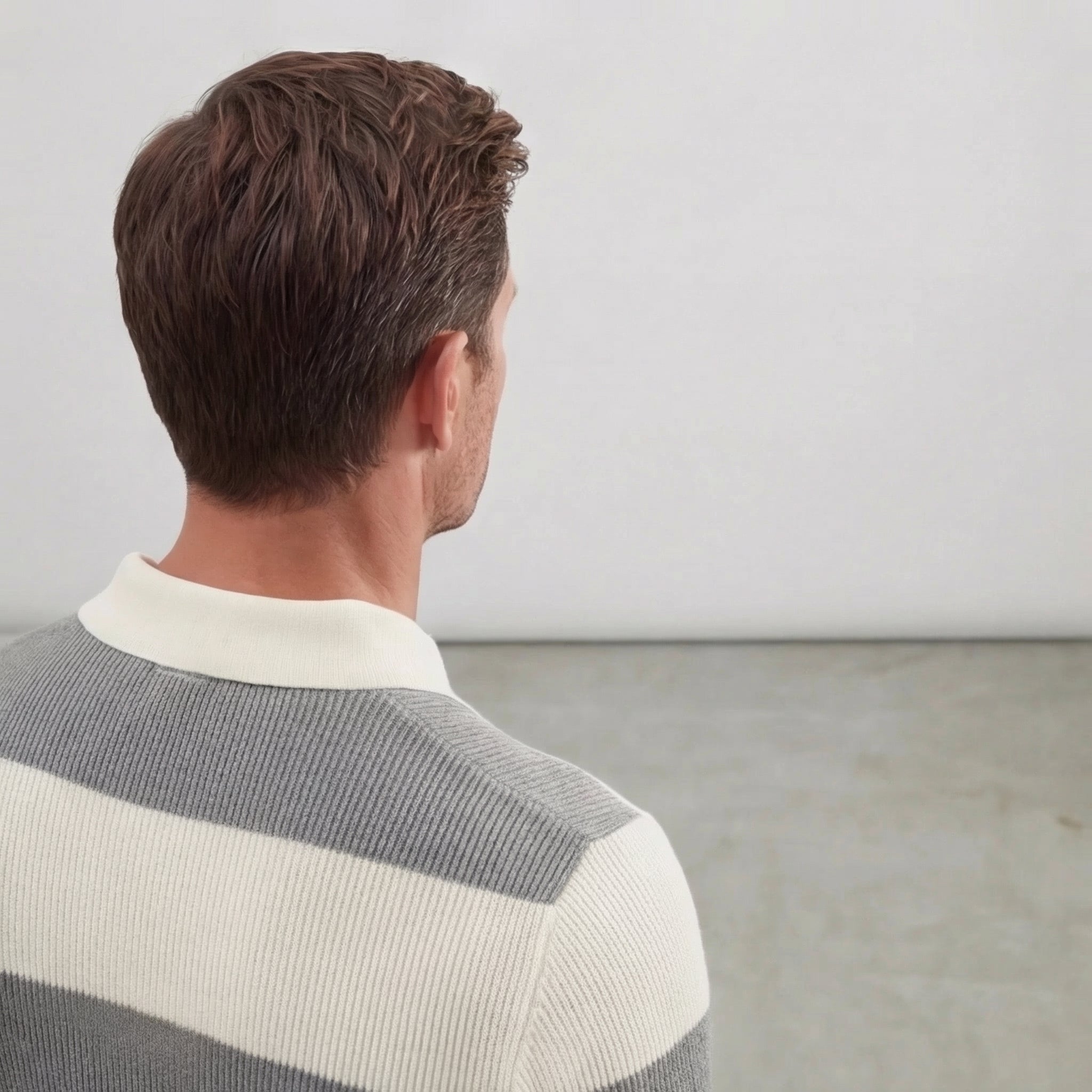 Men's Trendy Knitted Polo Shirt