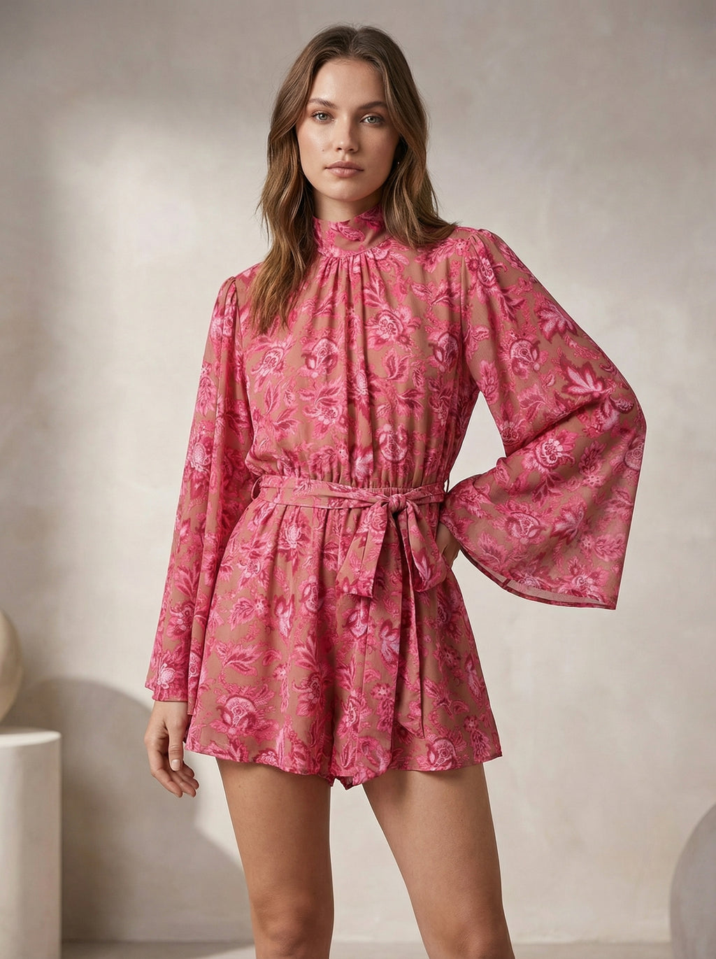 Women's Open Back Romper for Summer Casual Style