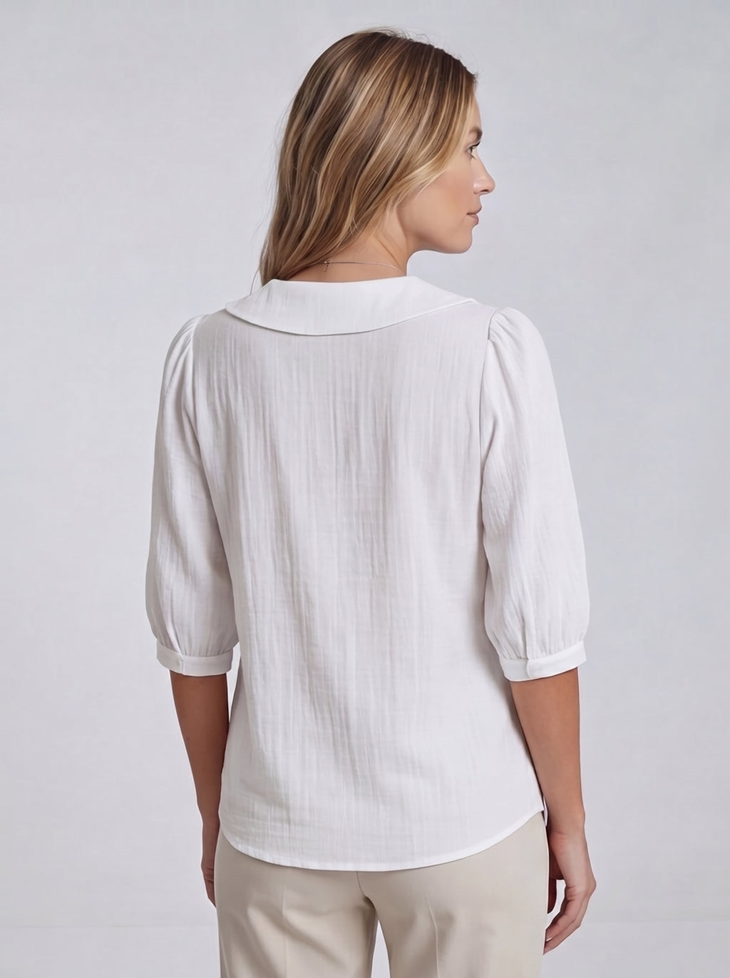 Women's Casual Loose Short Sleeve Blouse
