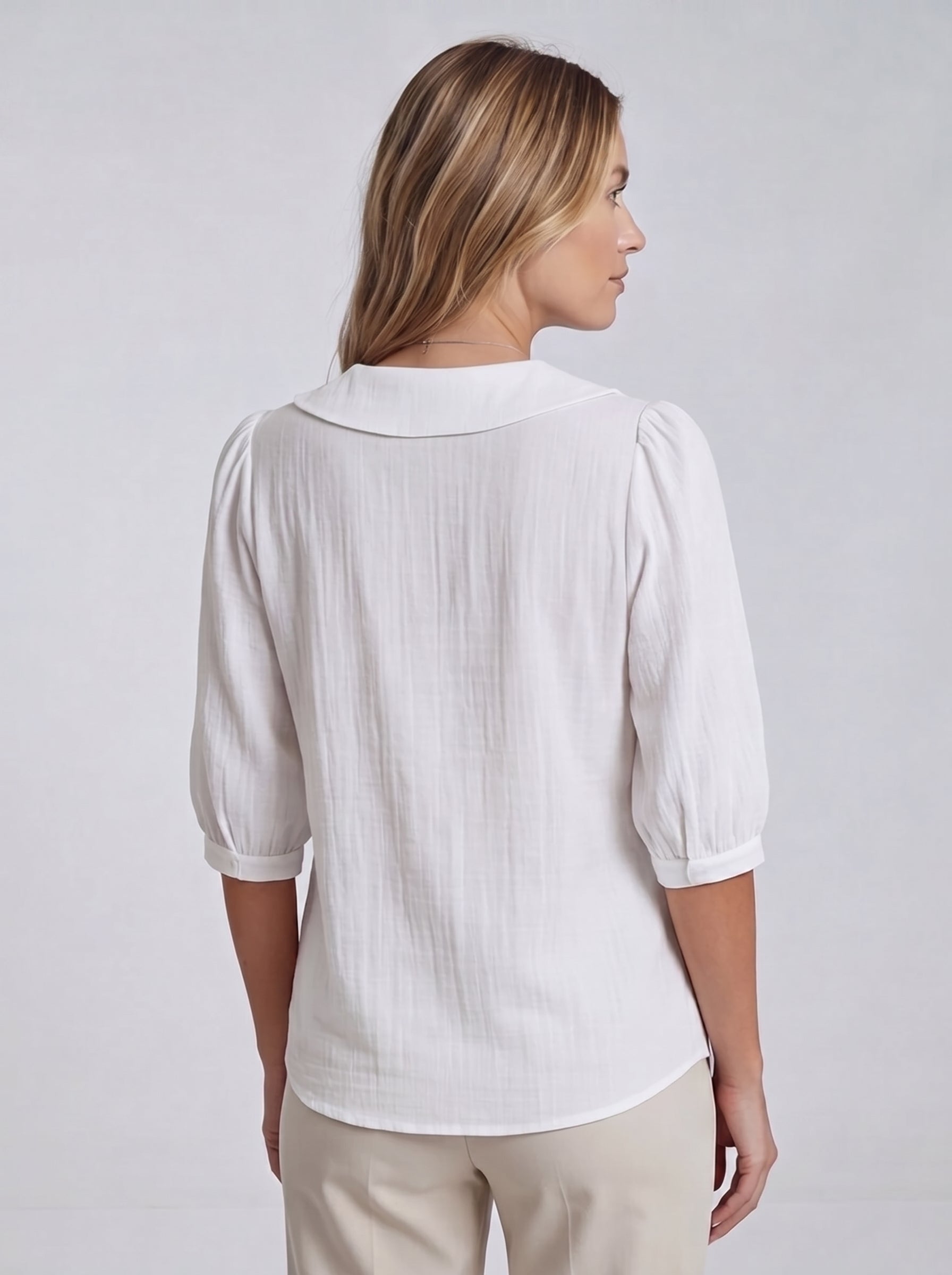 Women's Casual Loose Short Sleeve Blouse