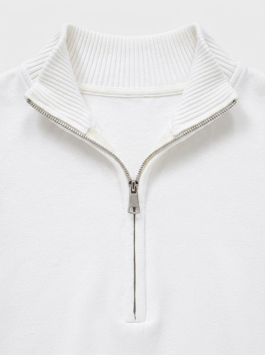 Men's Quarter-Zip Sweater – Soft & Warm Stylish Knit