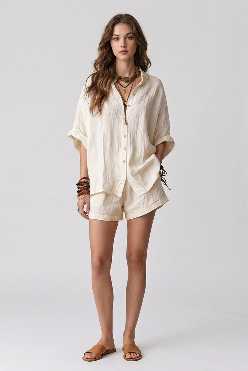 Women's Two-Piece Summer Outfit