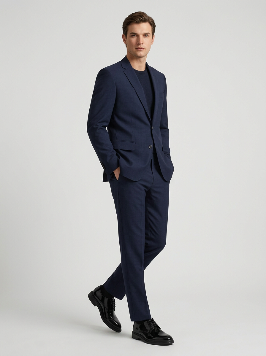 Men's Derby Shoe – Elegant Lace-Up Design for Everyday and Formal Wear