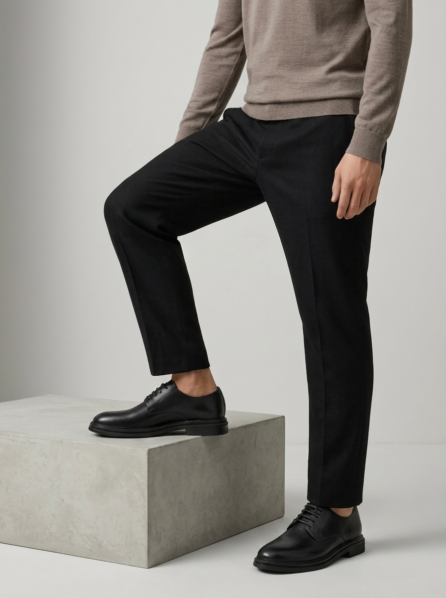 Men's Derby Shoe – Elegant Lace-Up Design for Everyday and Formal Wear