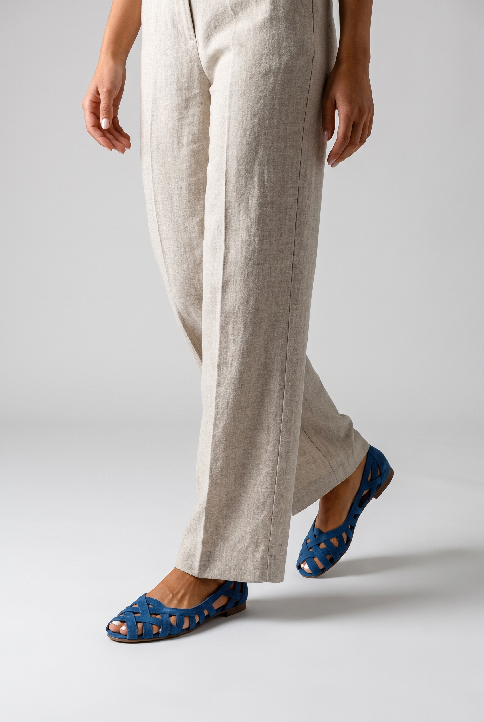 Women's Boho Sandals with Braided Straps