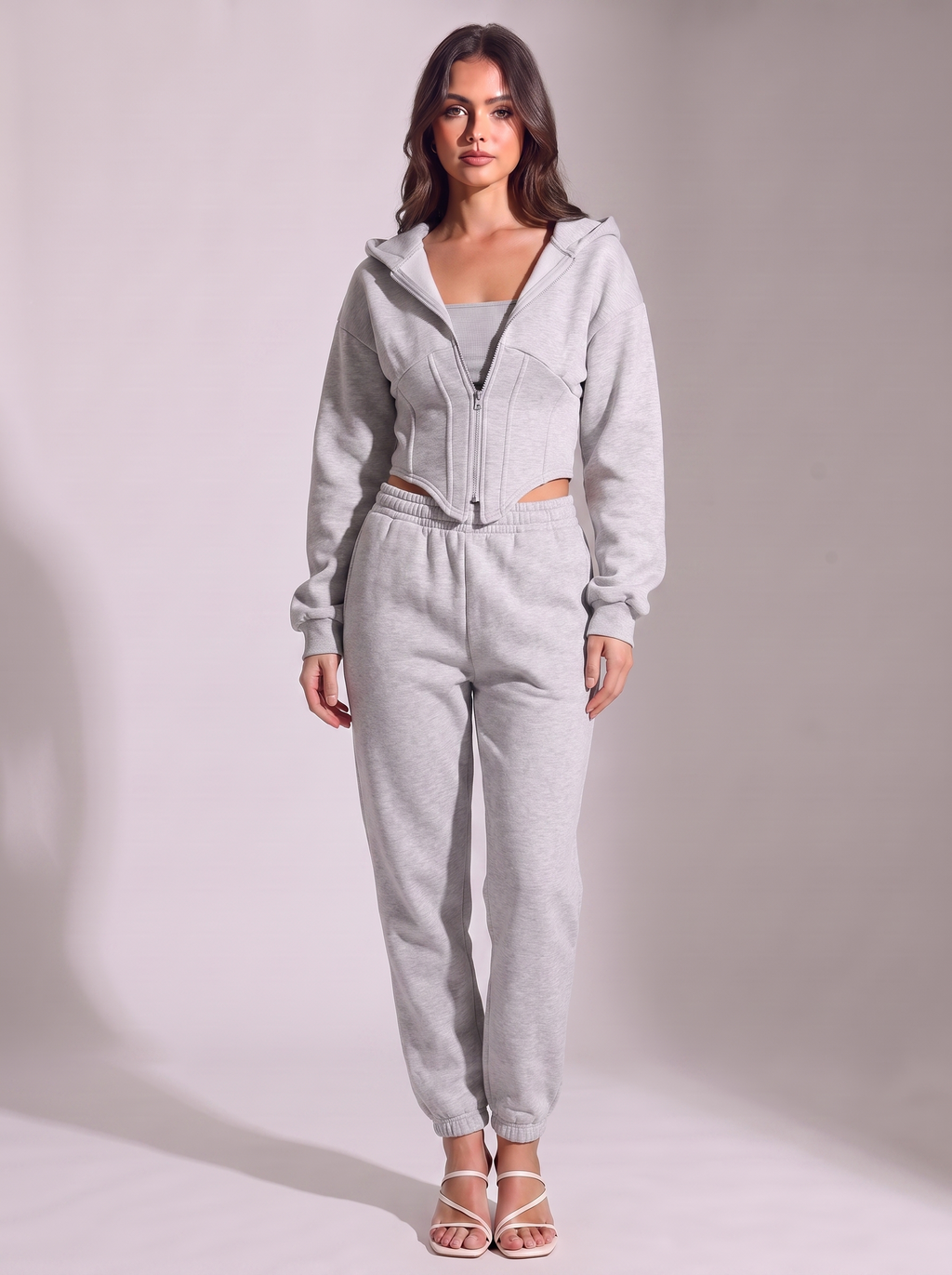 Women's Zipper Hoodie Cardigan - Slim-Fit Casual Style
