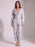 Women's Zipper Hoodie Cardigan - Slim-Fit Casual Style