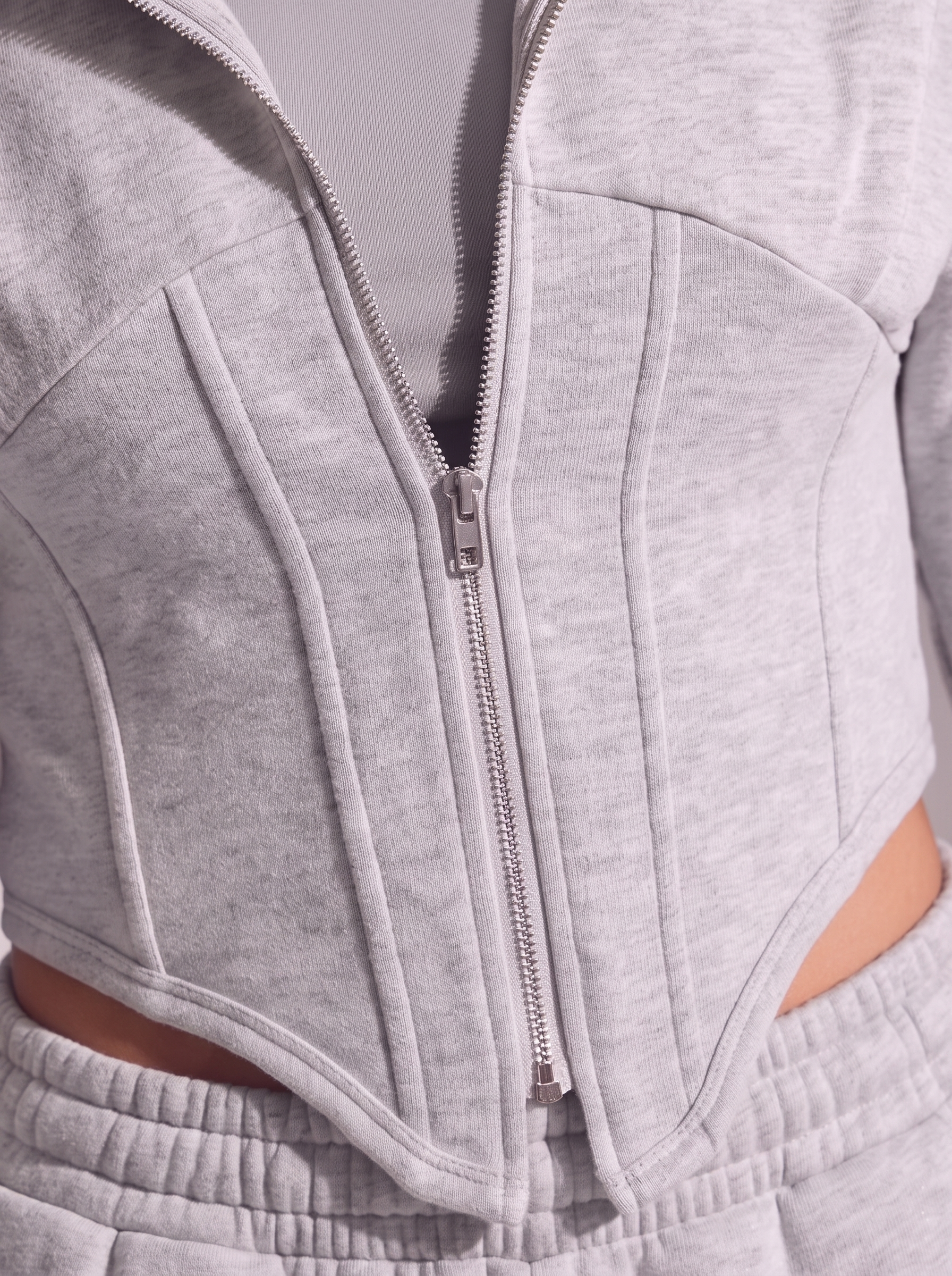 Women's Zipper Hoodie Cardigan - Slim-Fit Casual Style