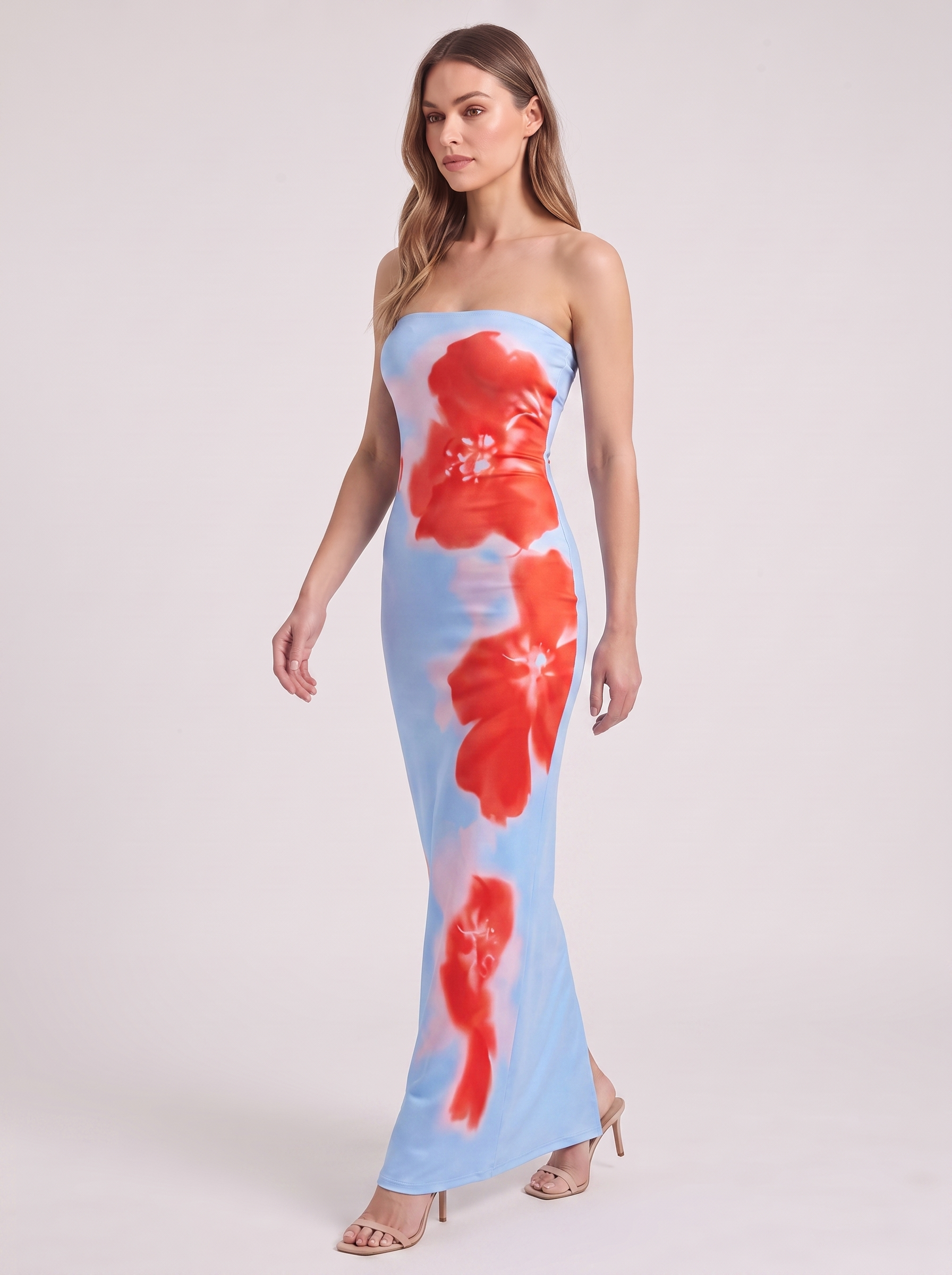 Women's Slim Slit Long Dress