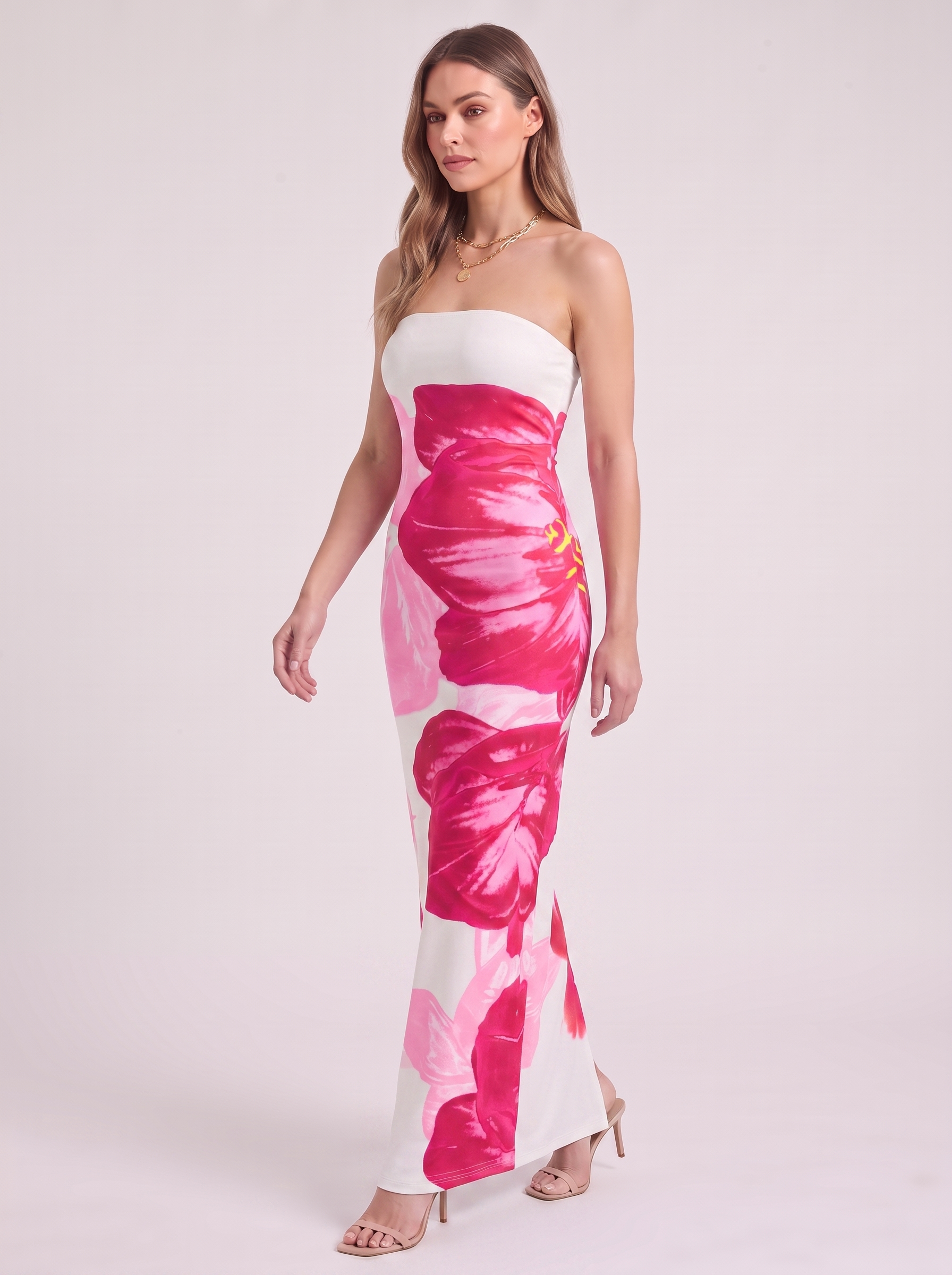 Women's Slim Slit Long Dress