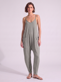Women's Loose Jumpsuit with Pockets