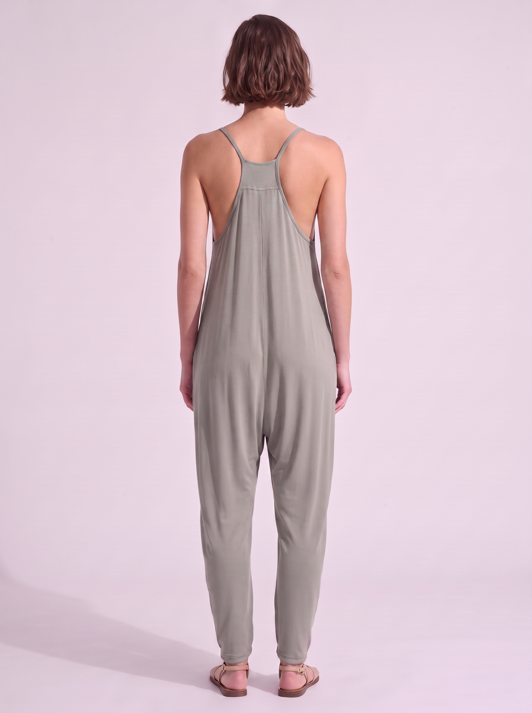 Women's Loose Jumpsuit with Pockets