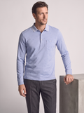 Men's Long Sleeve Lapel T-Shirt for Casual Wear