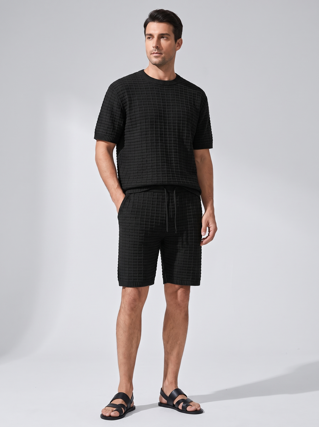 Men's Casual Summer Shirt & Shorts Set