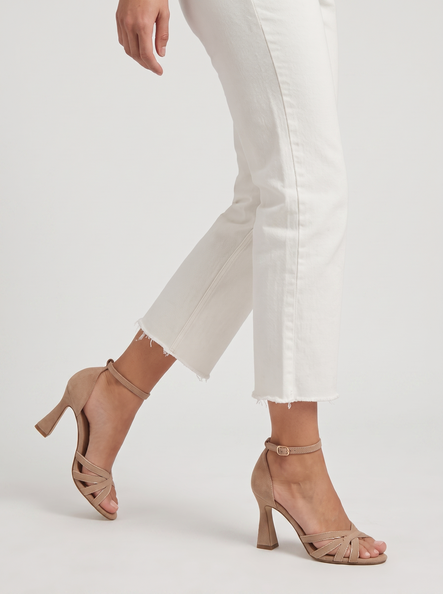 Women's Peep Toe High Heel Sandals