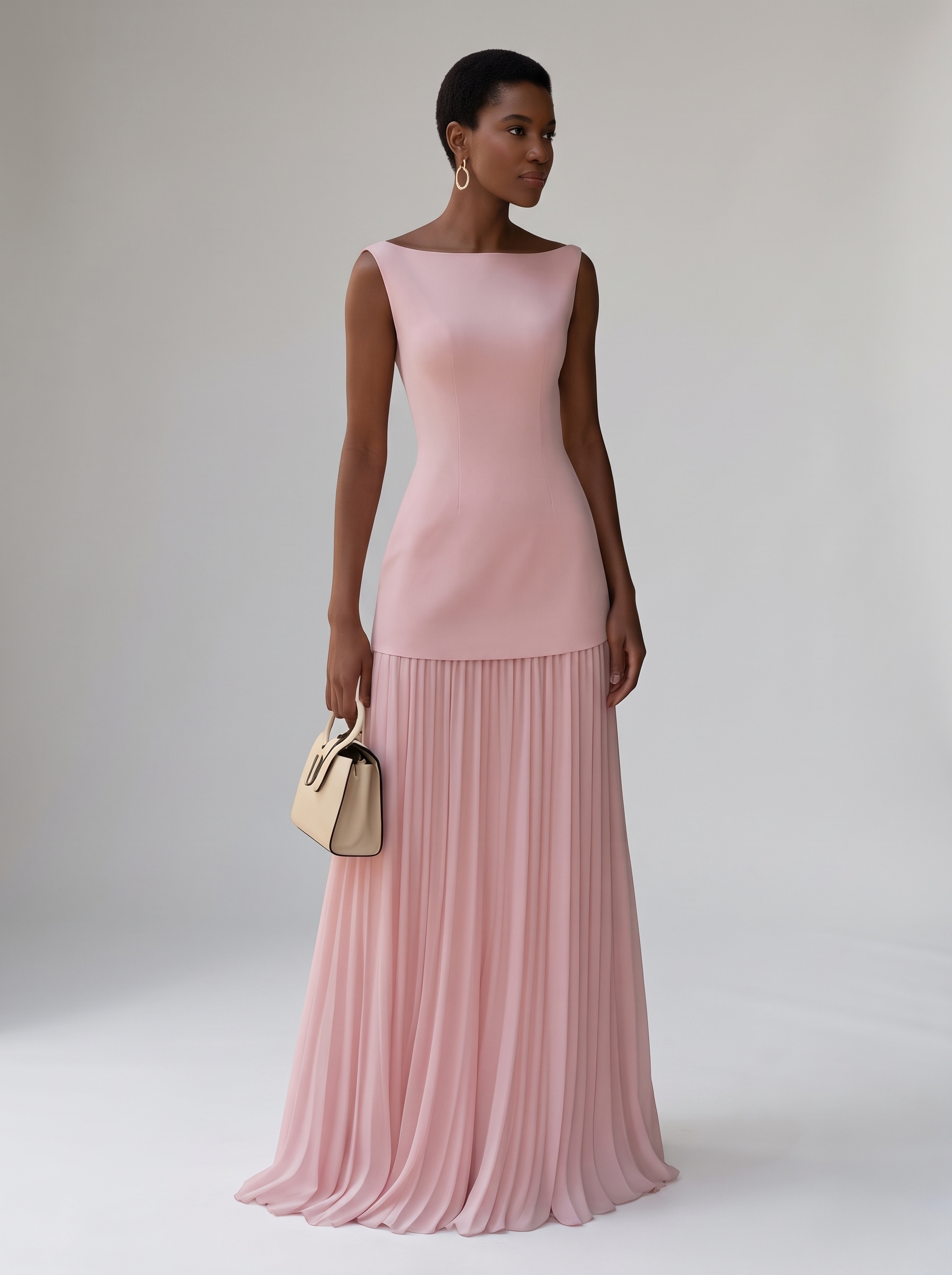 Women's Sleeveless Slim Knit Summer Dress