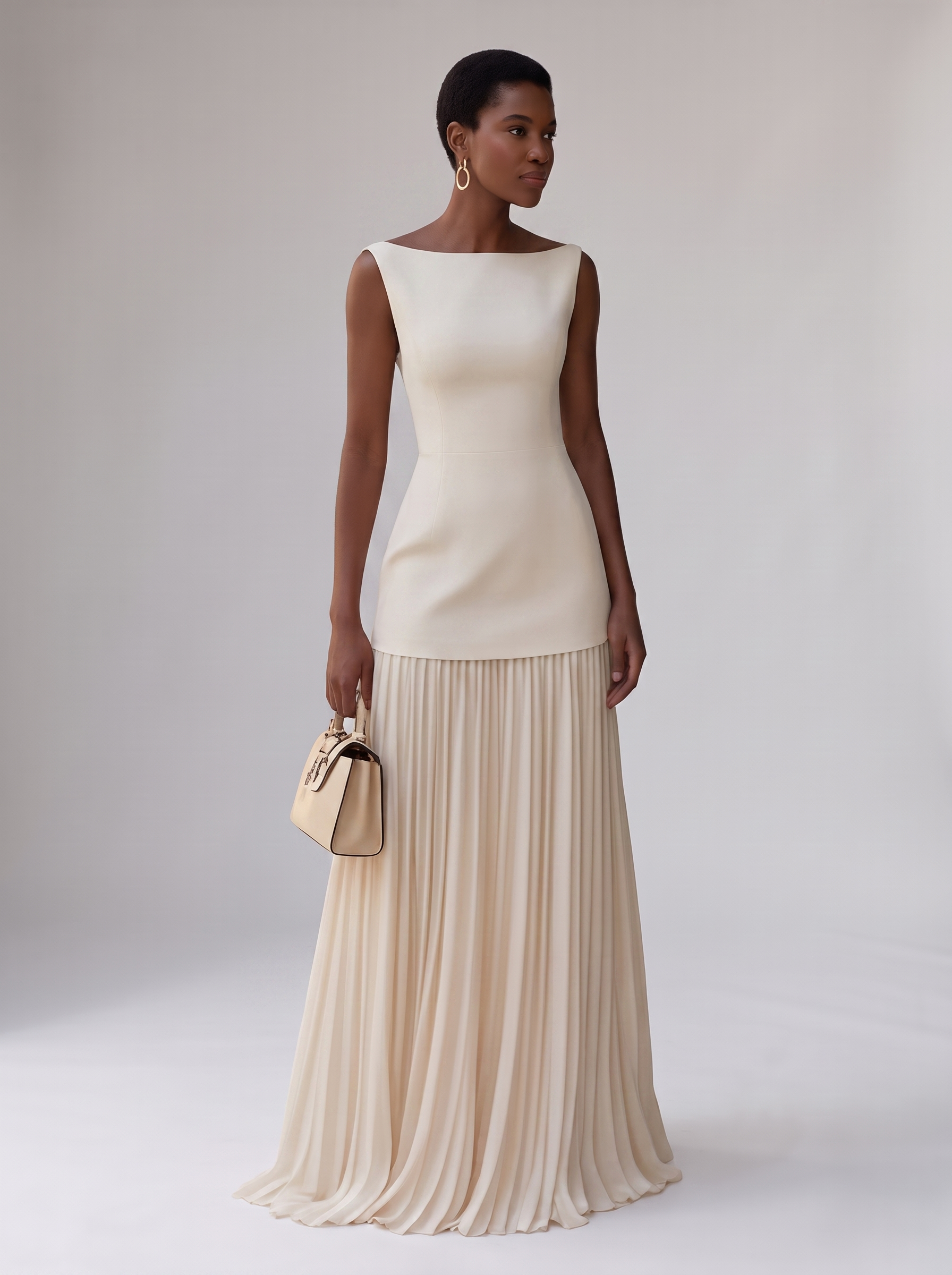 Women's Sleeveless Slim Knit Summer Dress