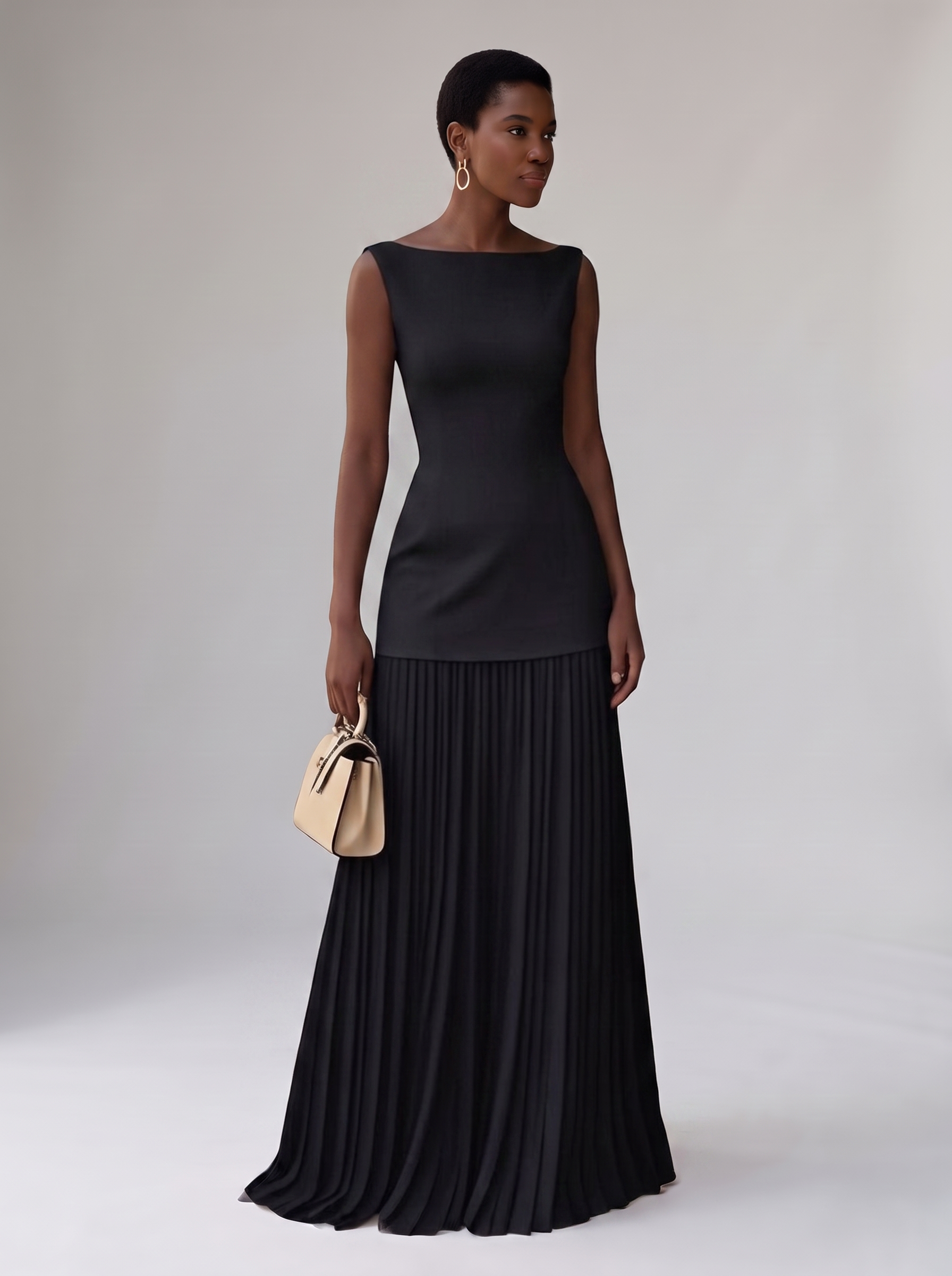 Women's Sleeveless Slim Knit Summer Dress