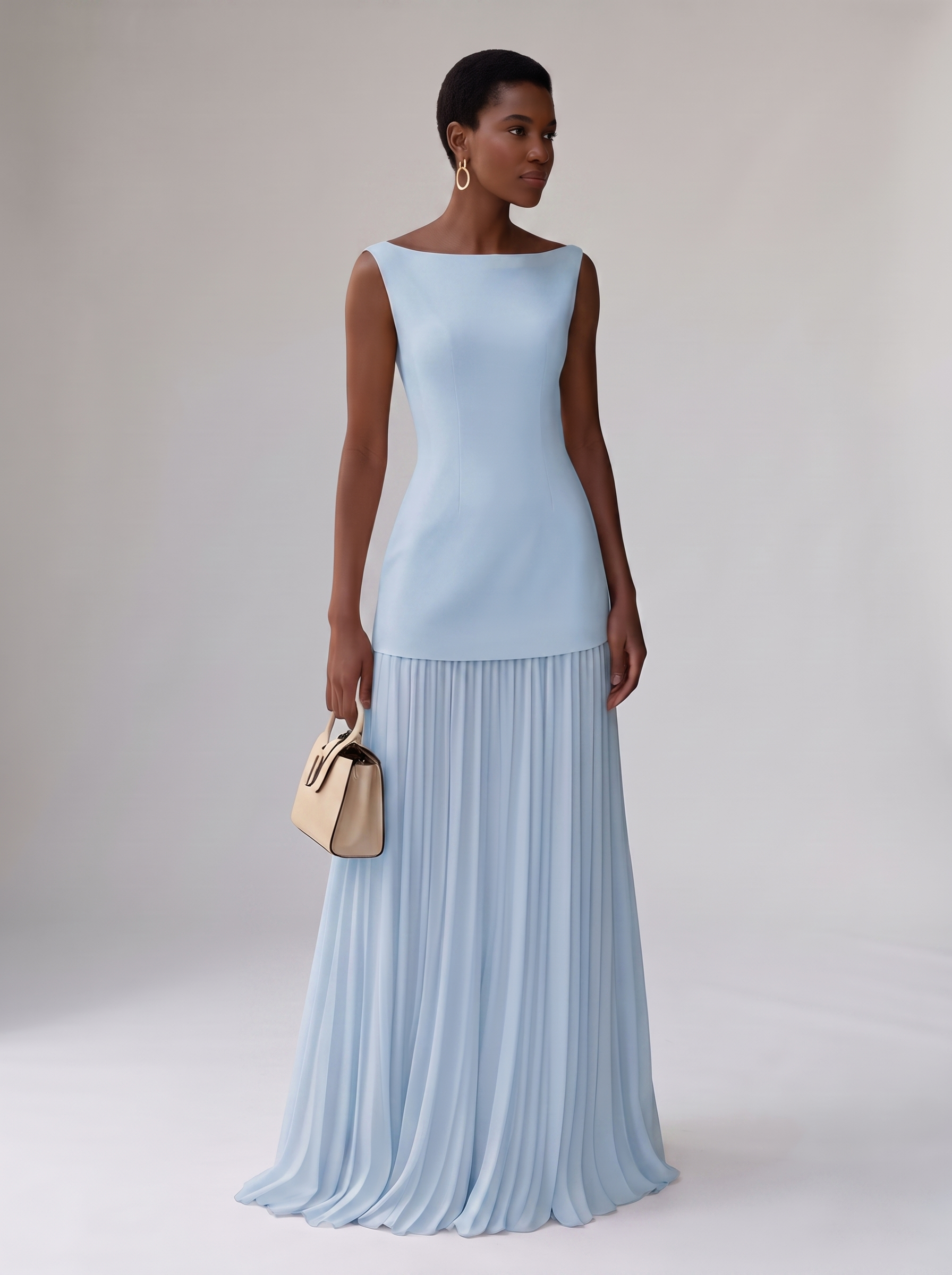 Women's Sleeveless Slim Knit Summer Dress