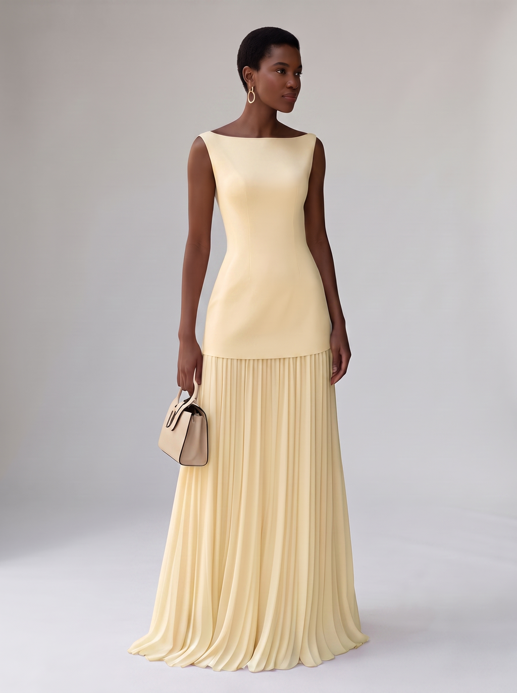 Women's Sleeveless Slim Knit Summer Dress