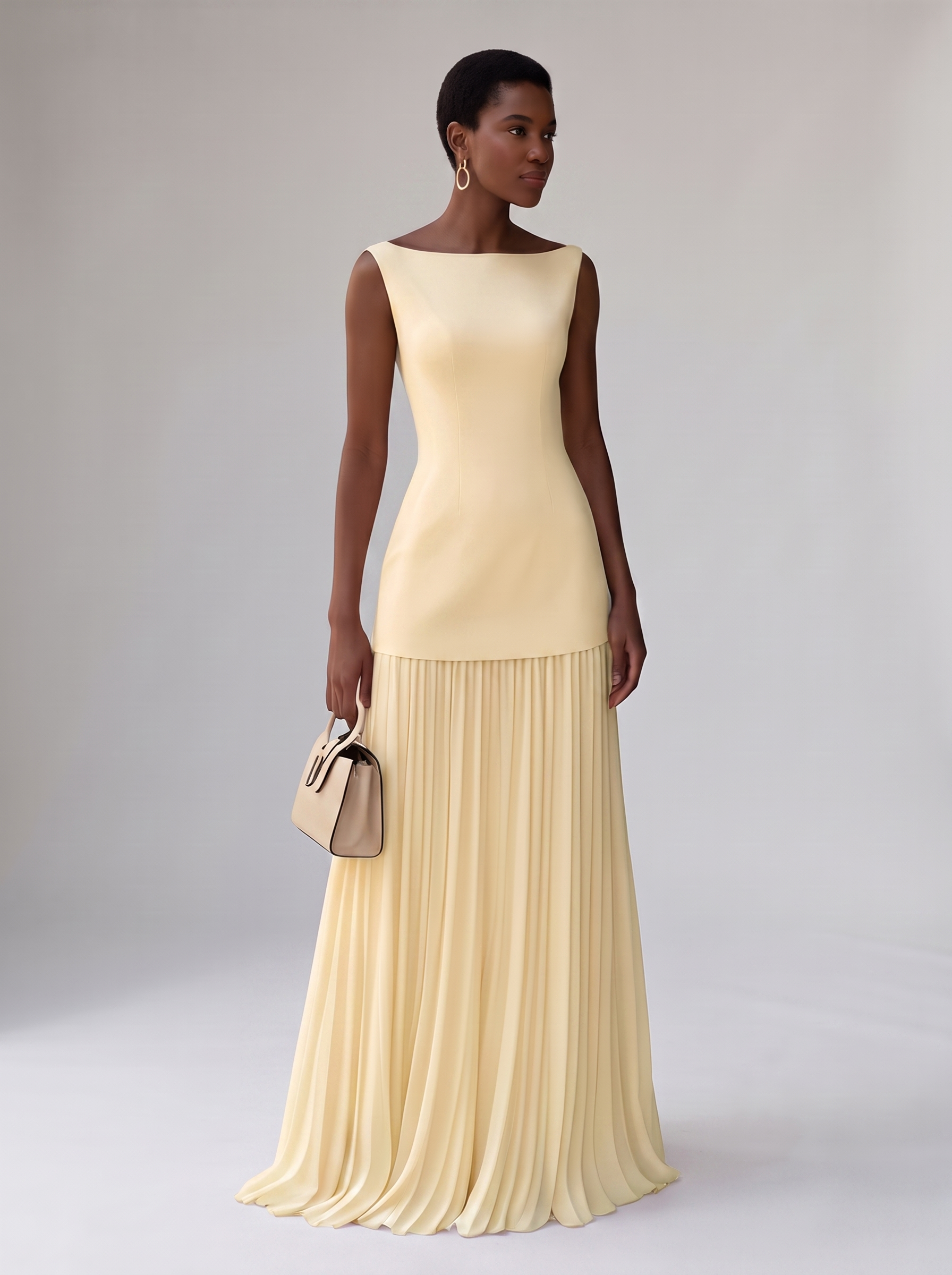 Women's Sleeveless Slim Knit Summer Dress