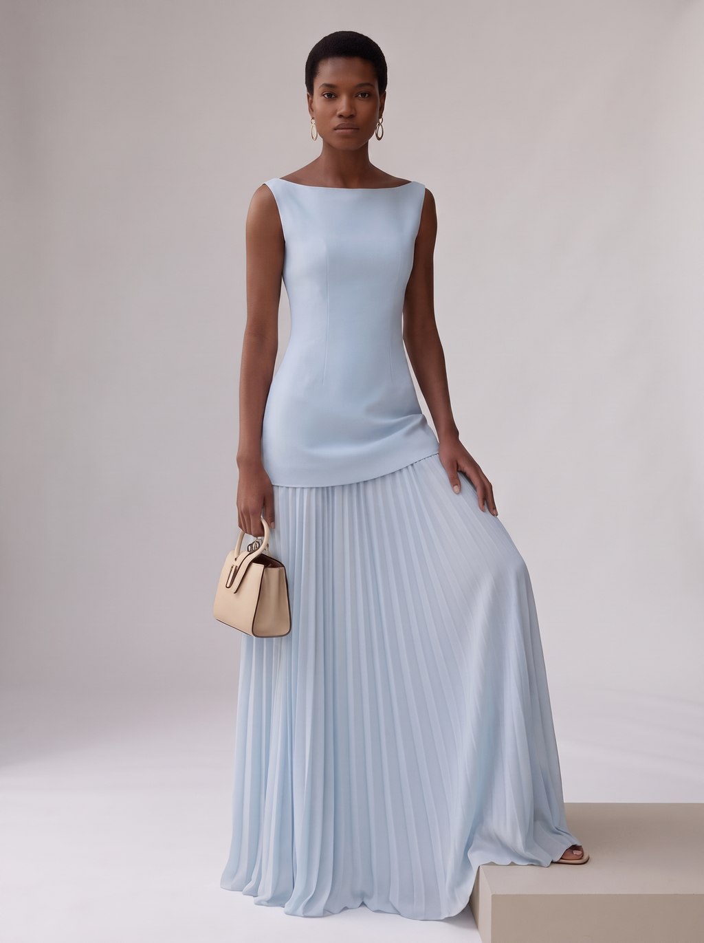 Women's Sleeveless Slim Knit Summer Dress