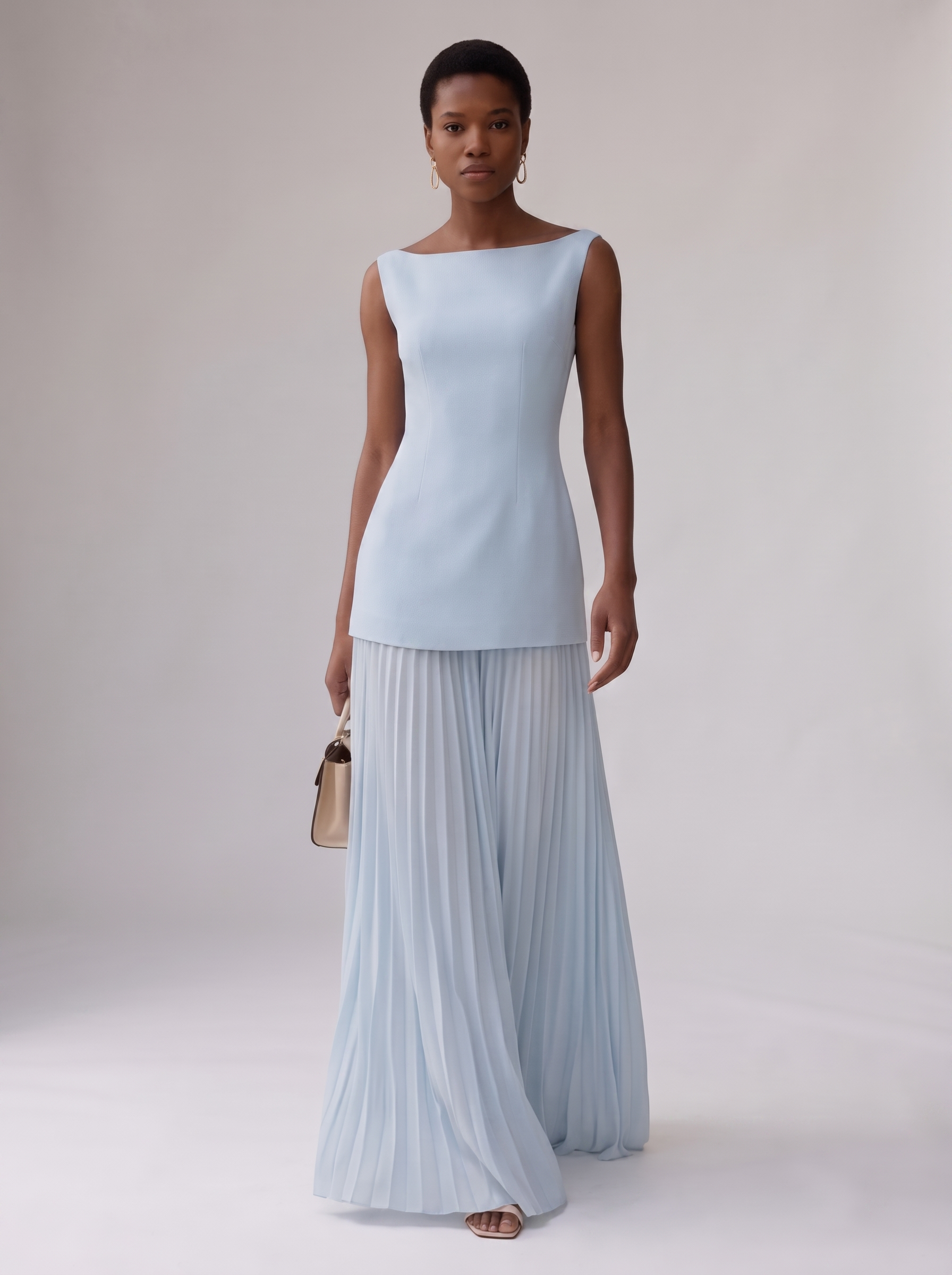 Women's Sleeveless Slim Knit Summer Dress