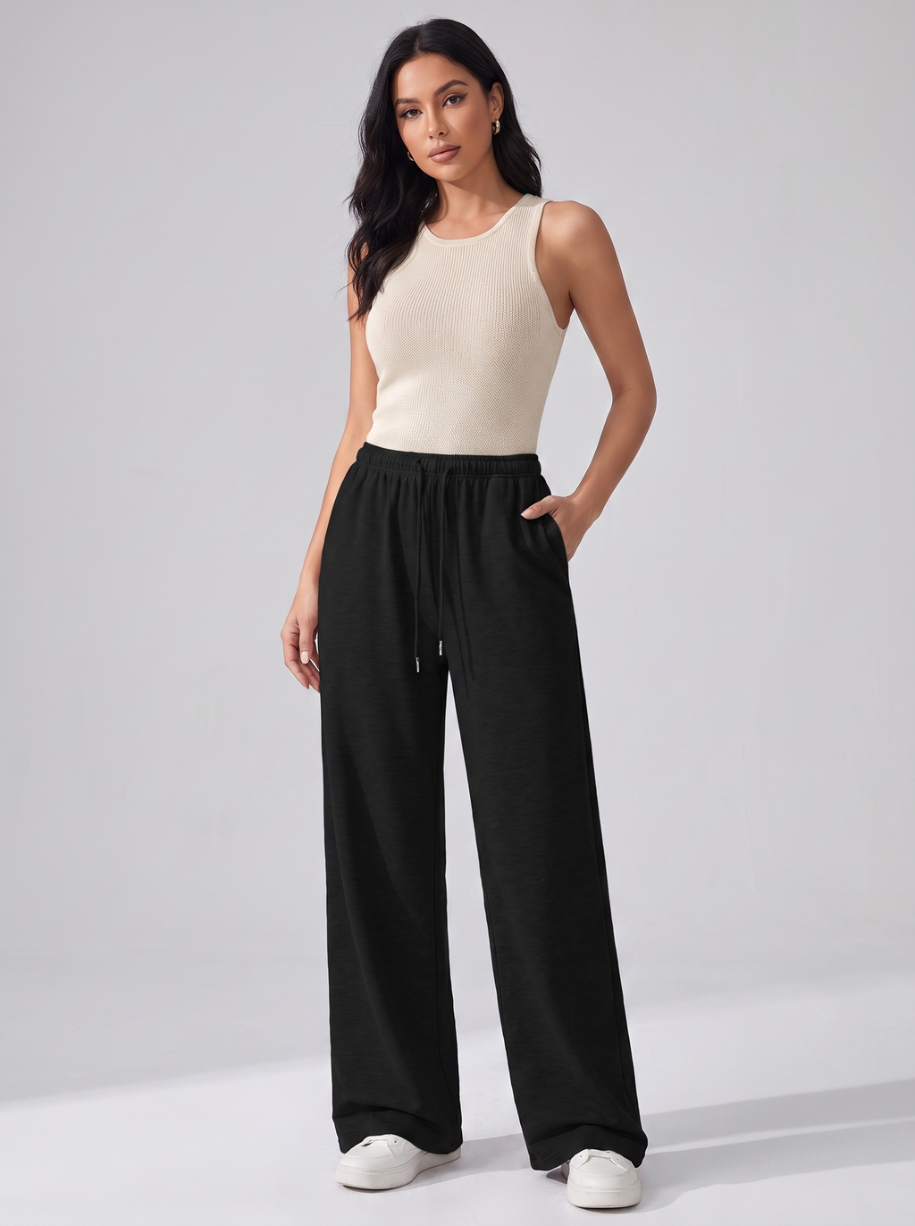Women's Straight Leg Joggers for Casual Comfort