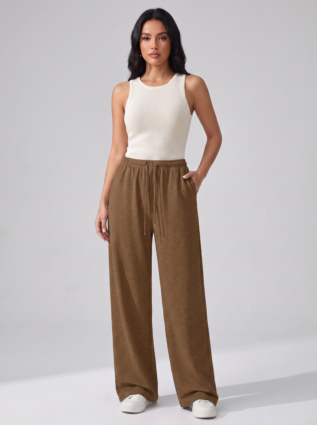 Women's Straight Leg Joggers for Casual Comfort