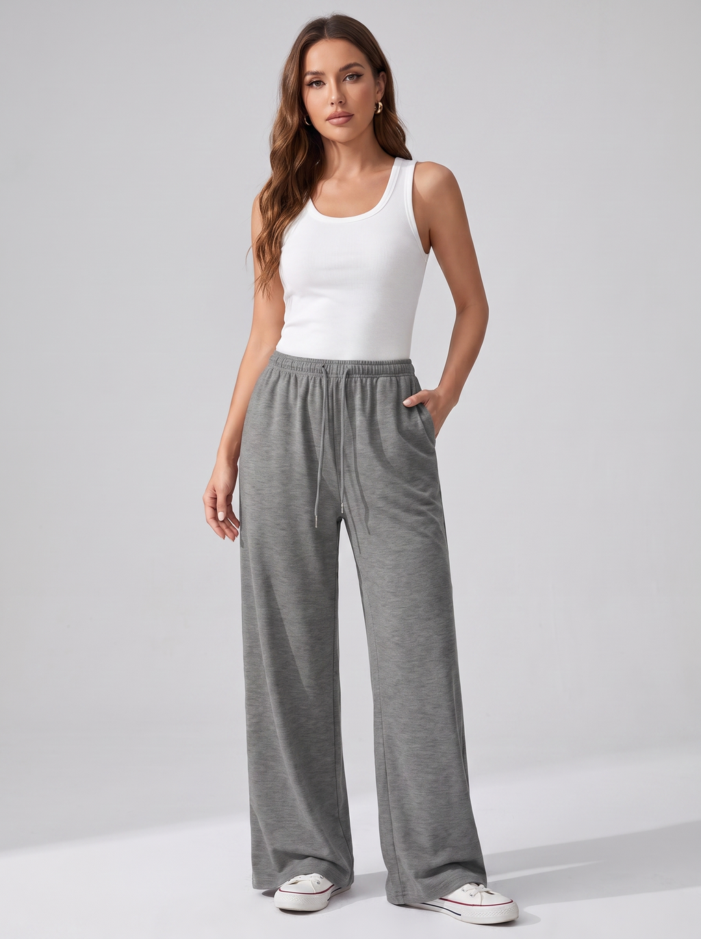 Women's Straight Leg Joggers for Casual Comfort
