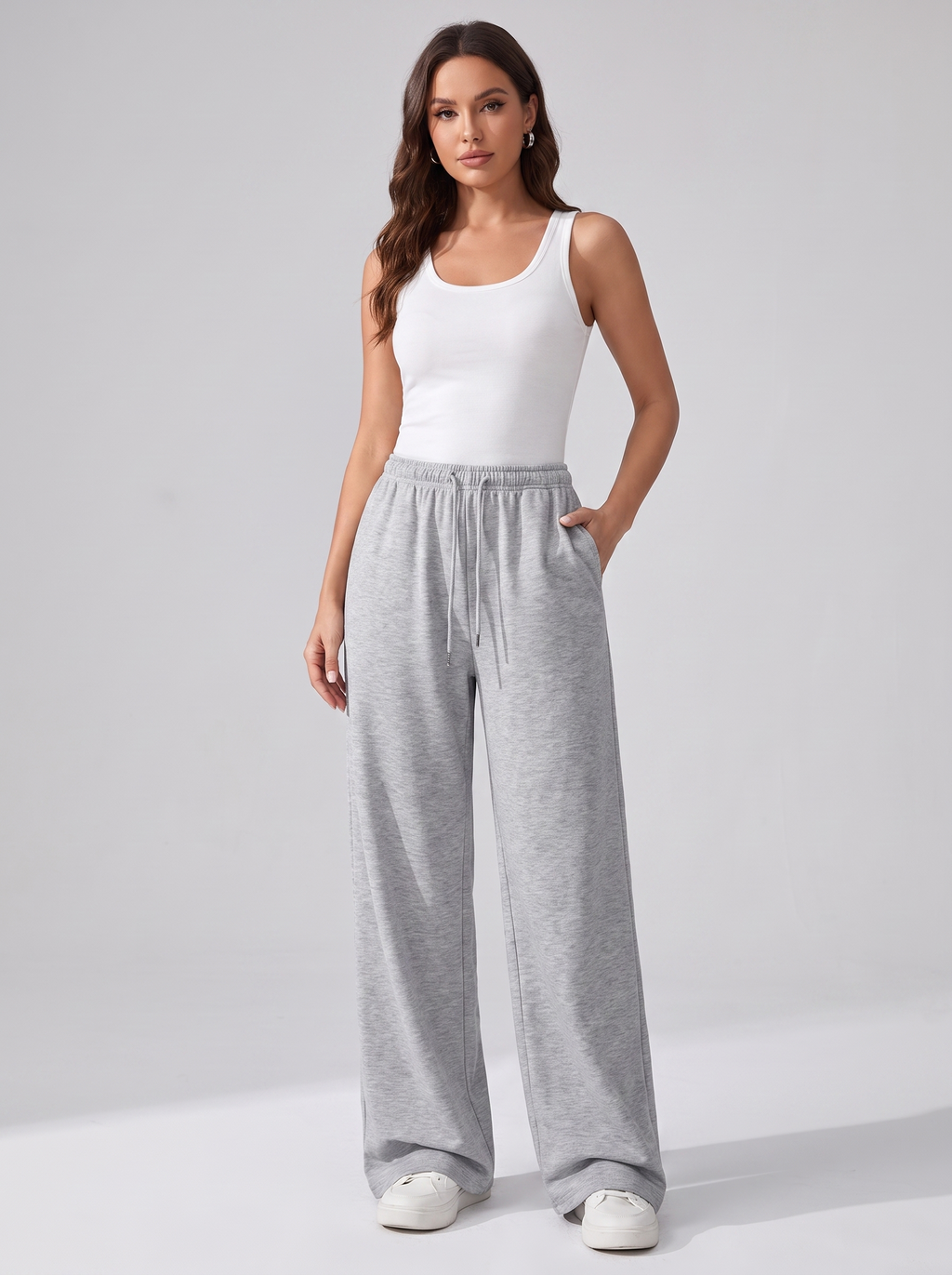 Women's Straight Leg Joggers for Casual Comfort