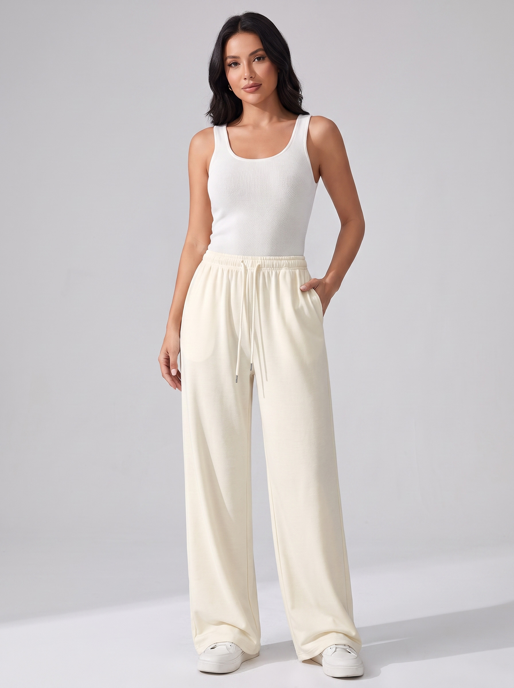 Women's Straight Leg Joggers for Casual Comfort