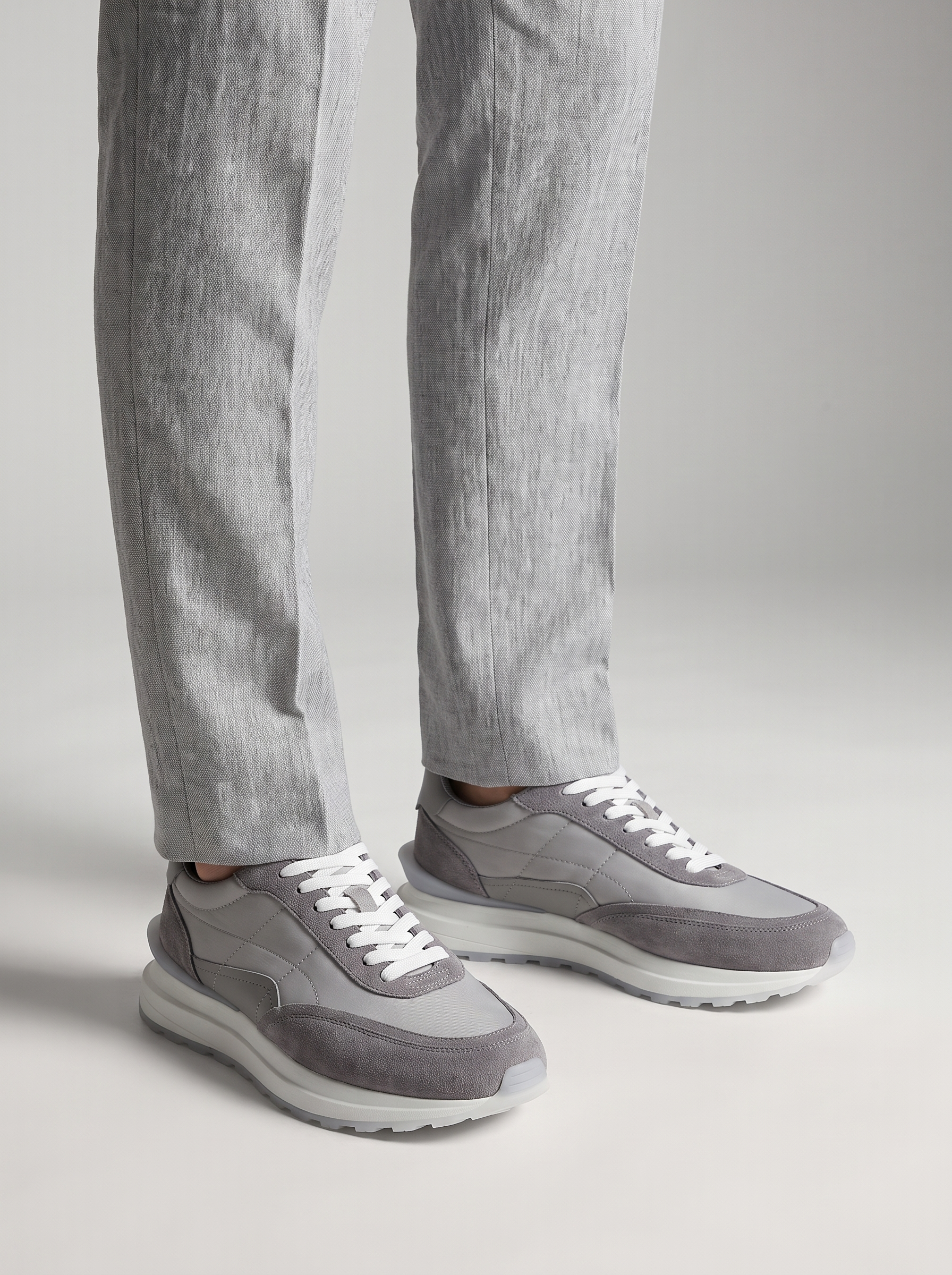 Men's Retro Platform Sneakers
