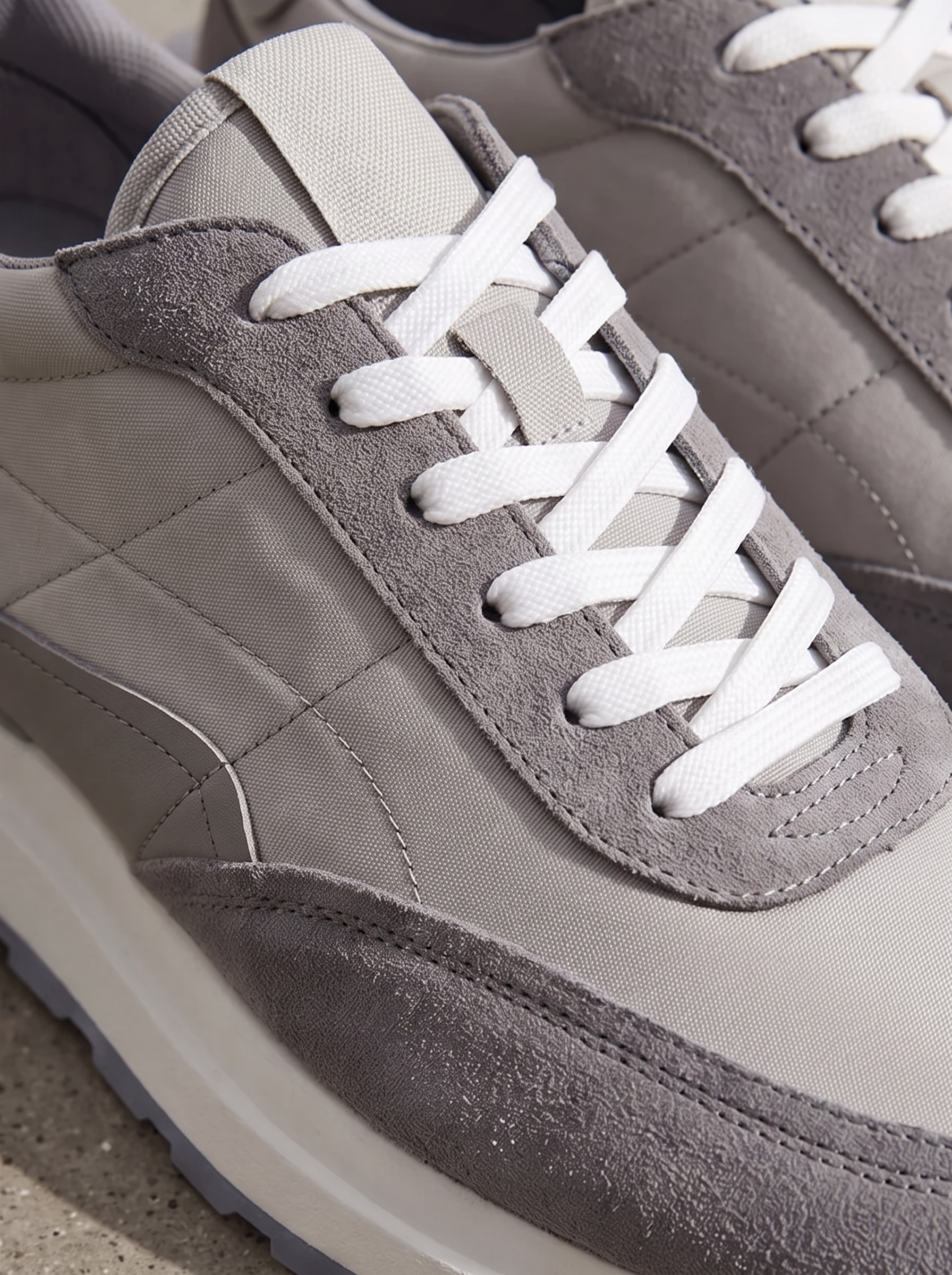 Men's Retro Platform Sneakers