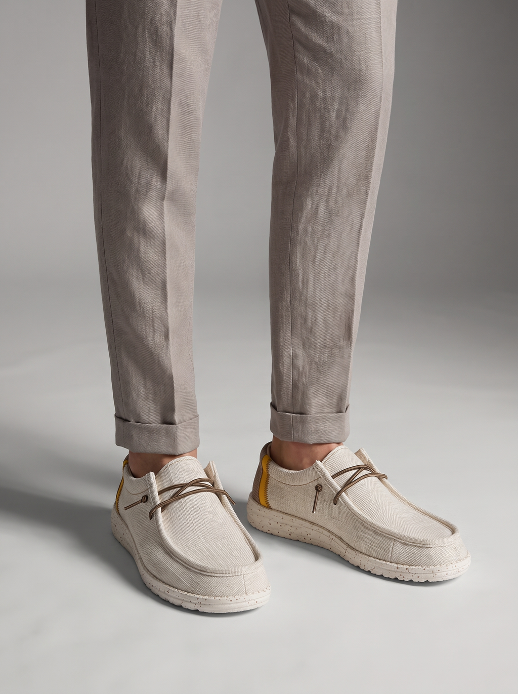 Men's Lightweight Canvas Casual Slip-On Shoes