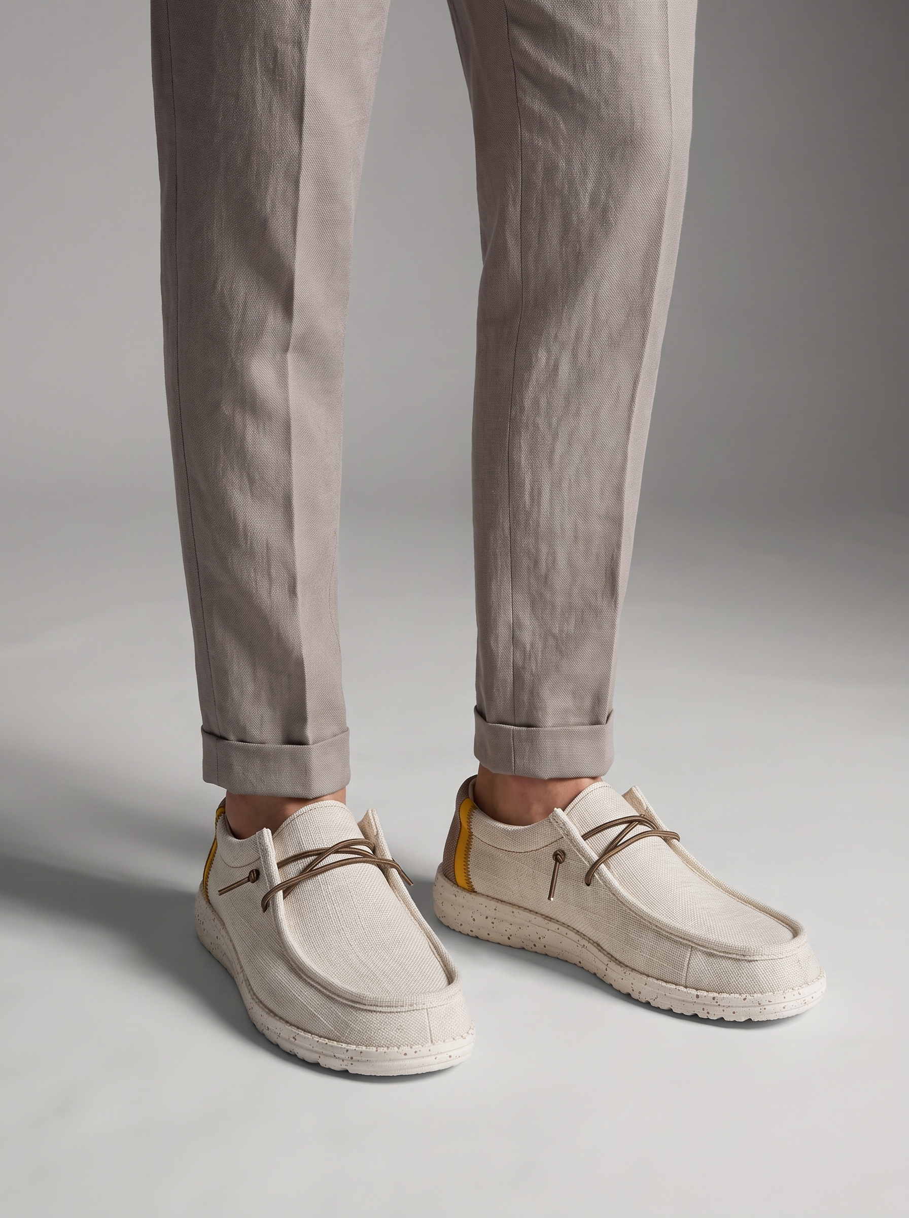 Men's Lightweight Canvas Casual Slip-On Shoes