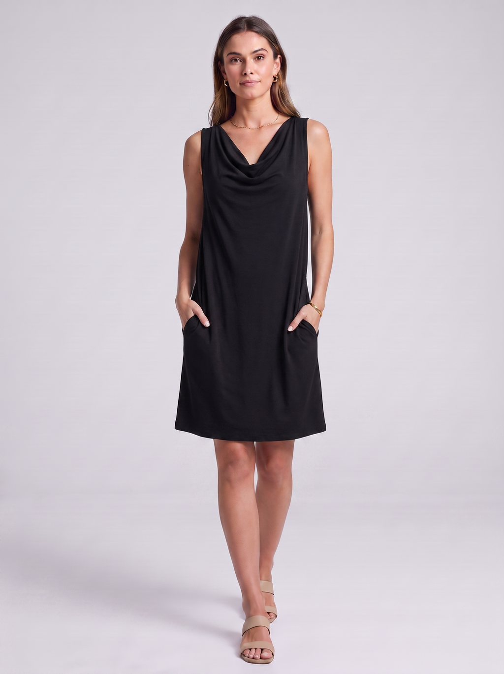 Women's Sleeveless Slim Fit Summer Dress for Evening Events