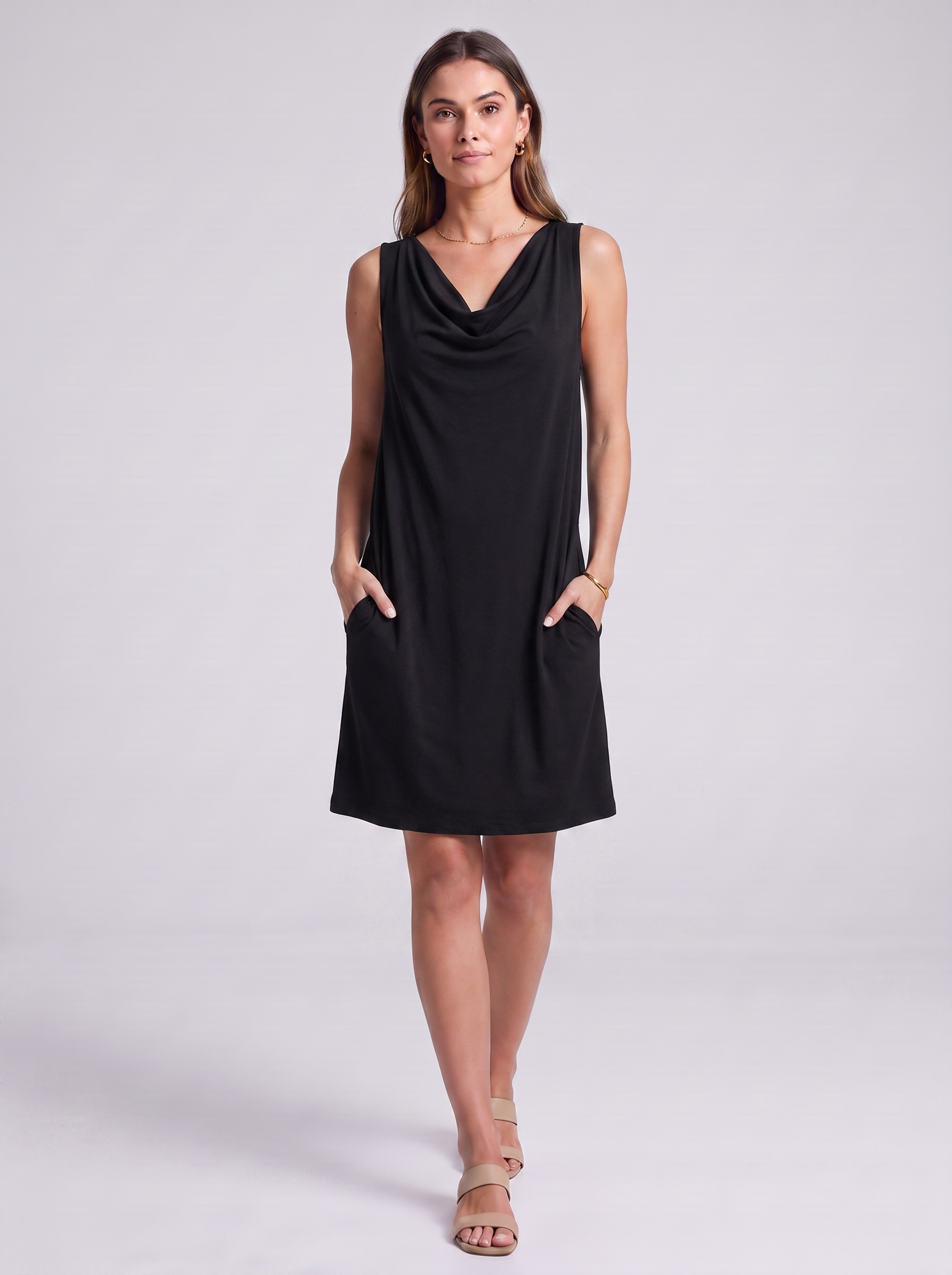 Women's Sleeveless Slim Fit Summer Dress for Evening Events