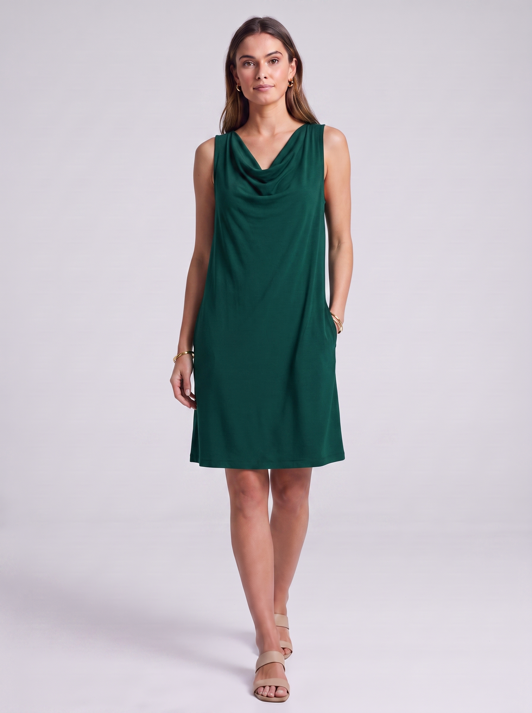 Women's Sleeveless Slim Fit Summer Dress for Evening Events