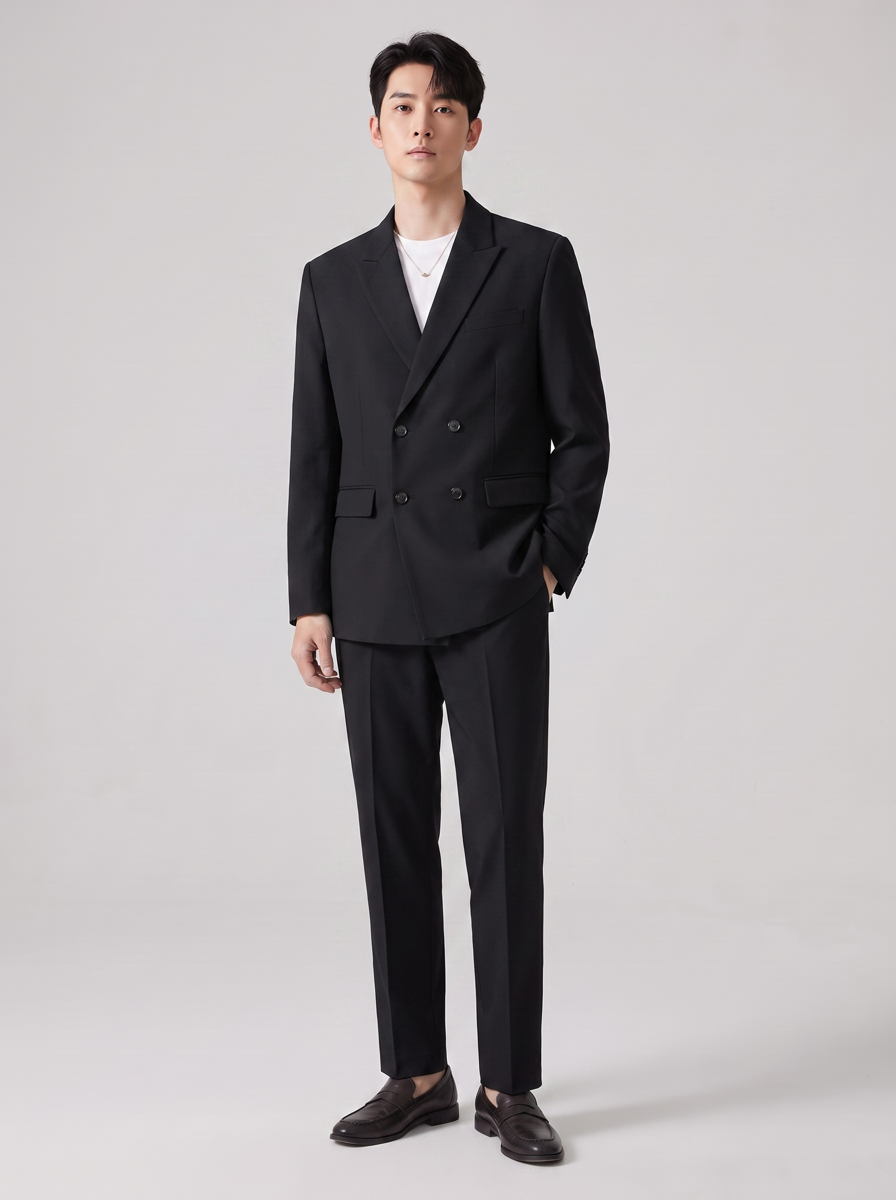 Men's Casual Loose Fit Summer Suit Set
