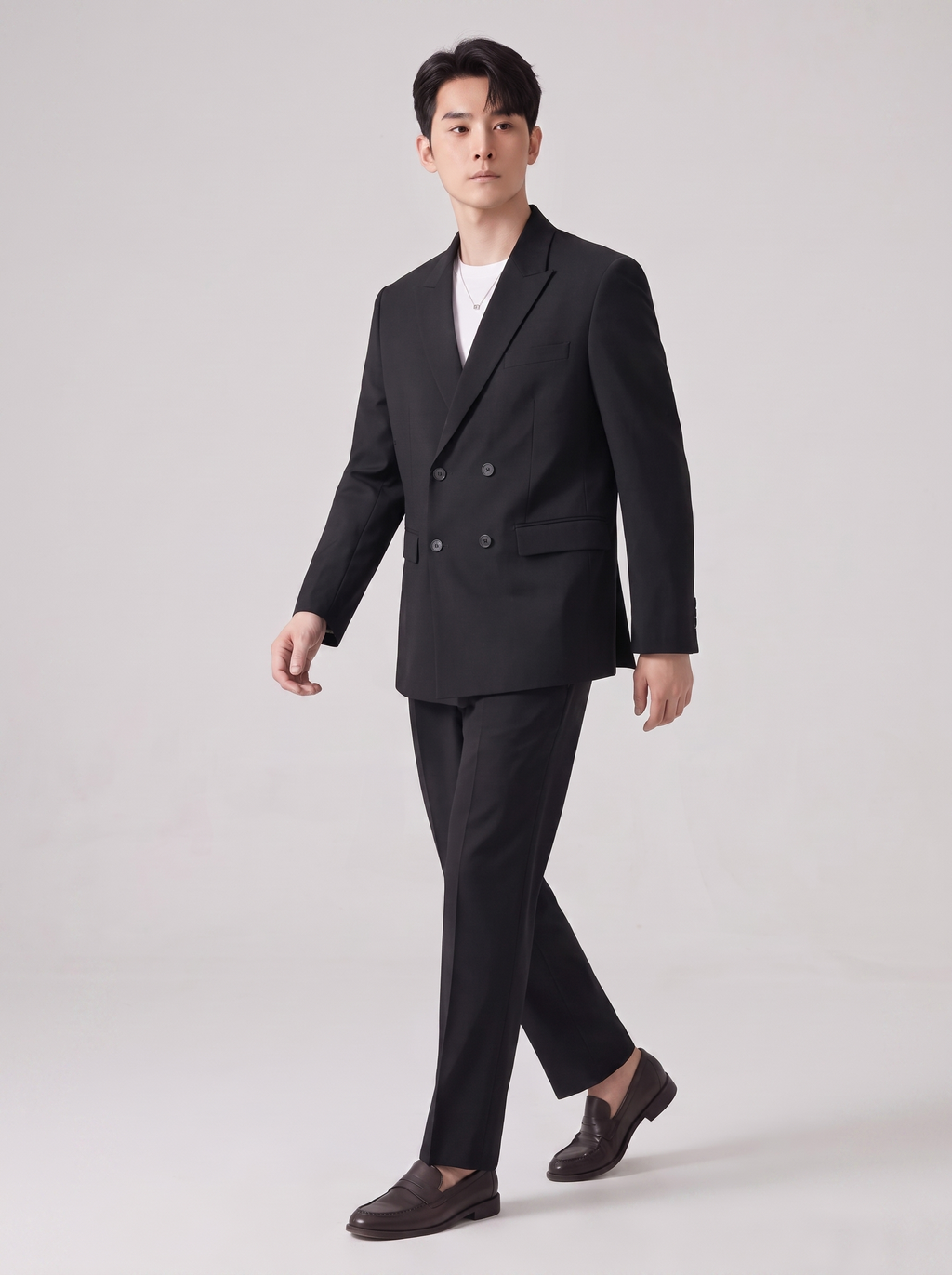 Men's Casual Loose Fit Summer Suit Set