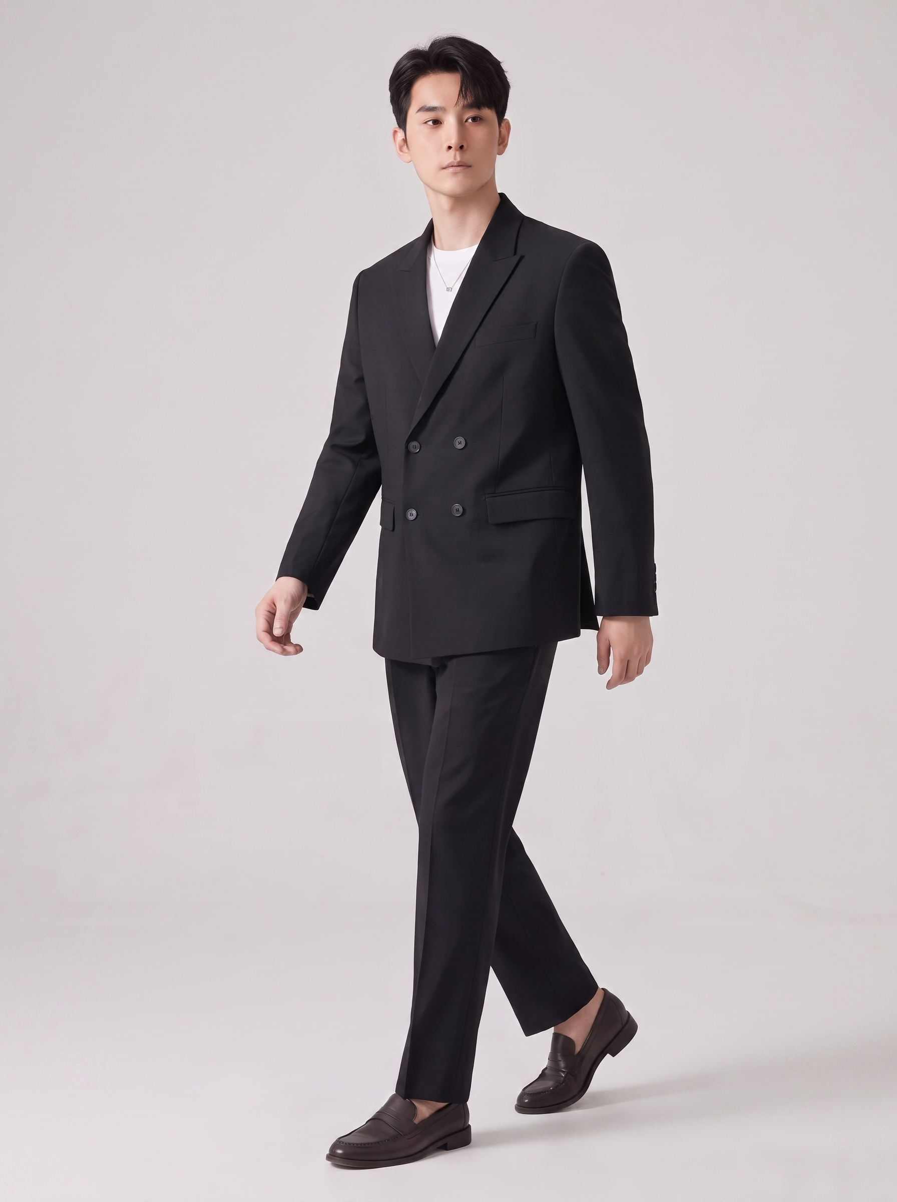 Men's Casual Loose Fit Summer Suit Set