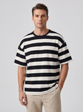 Men's Loose Round Neck Short Sleeve Top