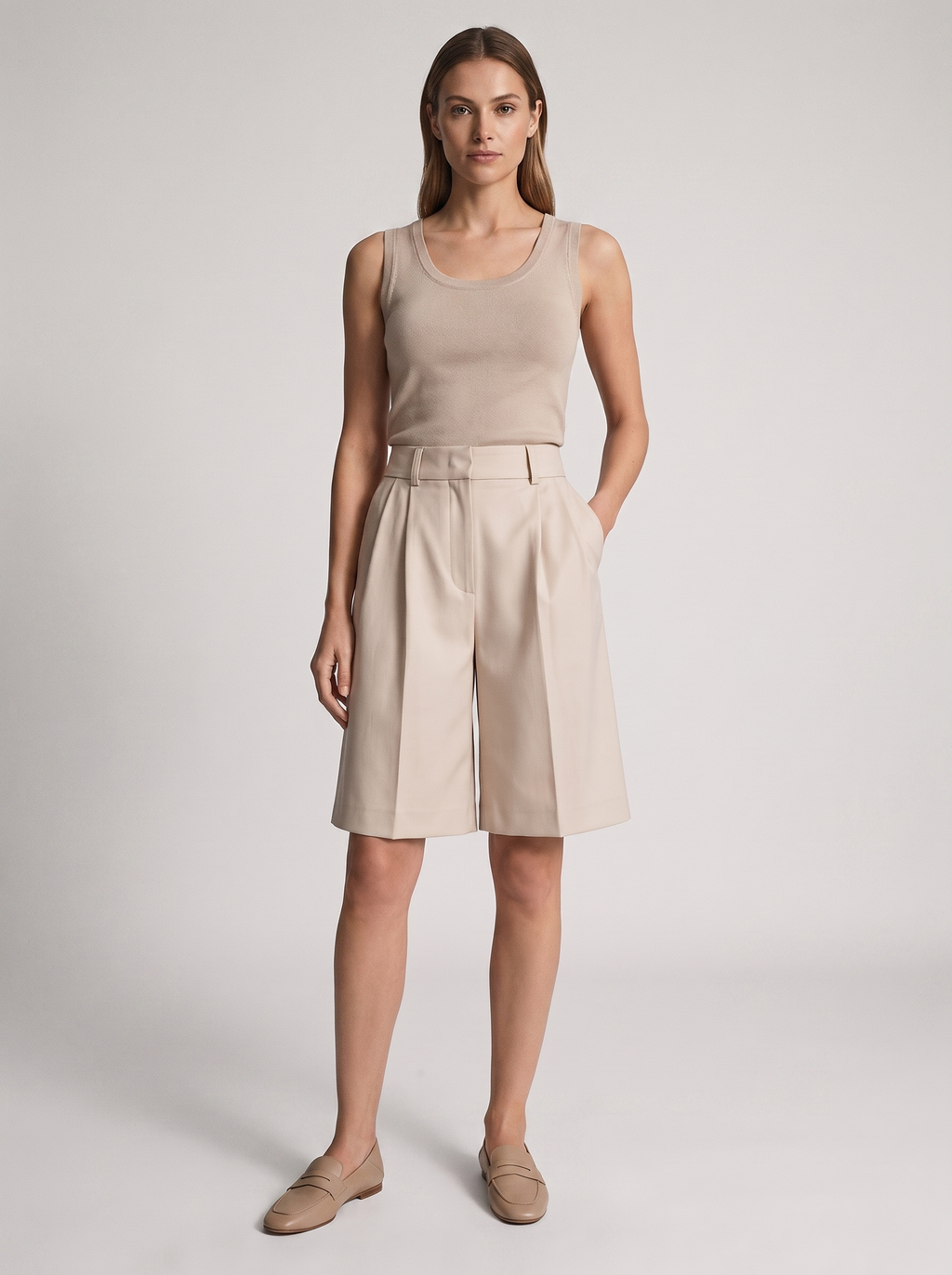 Women's Bermuda Five-Point Shorts