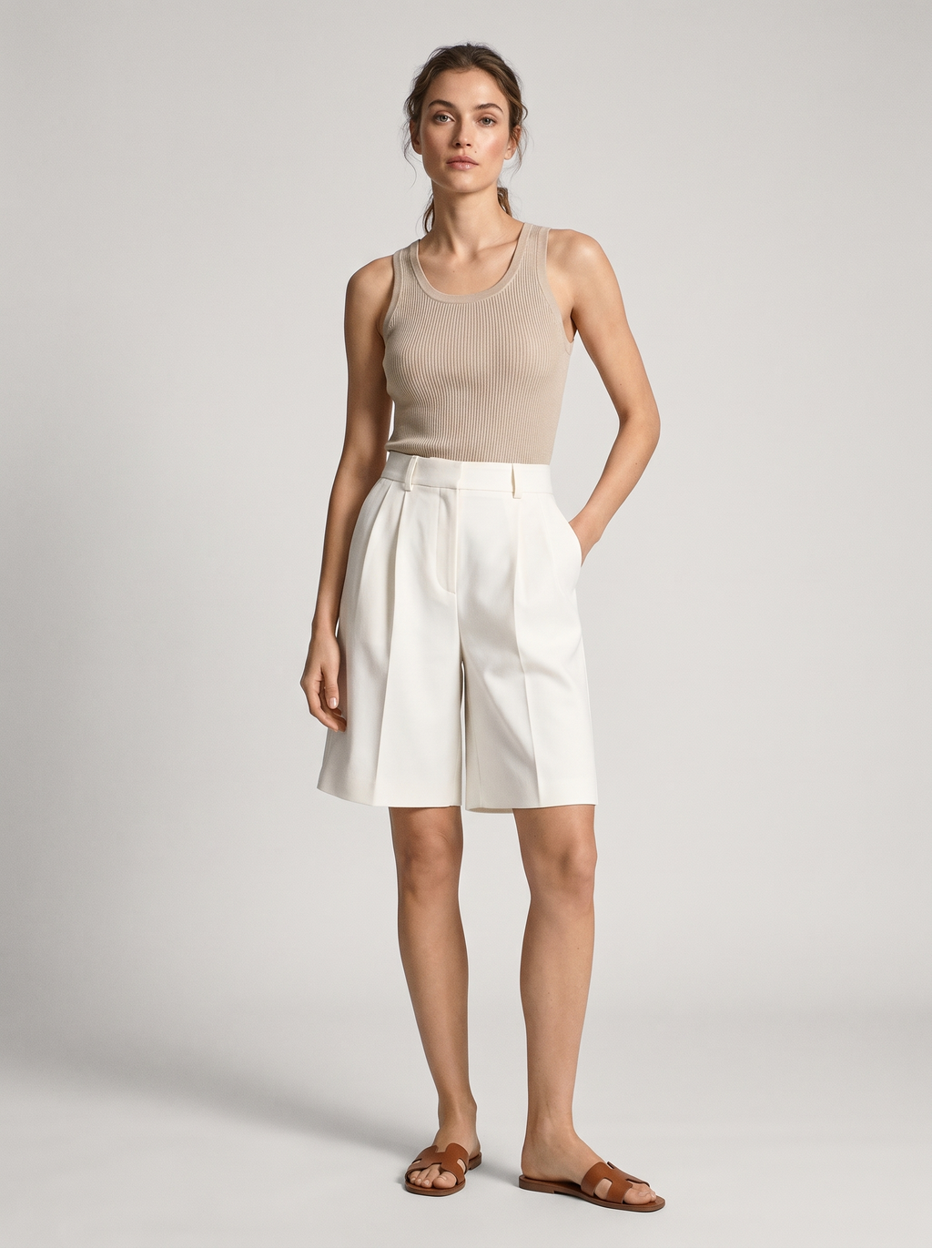 Women's Bermuda Five-Point Shorts
